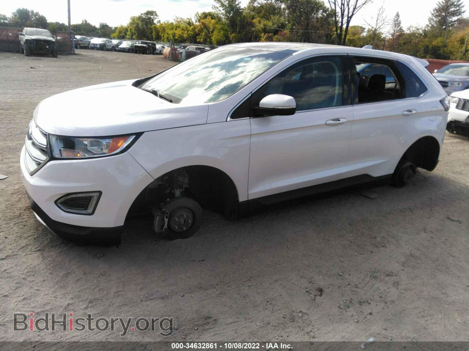 2017 FORD EDGE - VIN: 2FMPK4K96HBB26350 - Фото 2