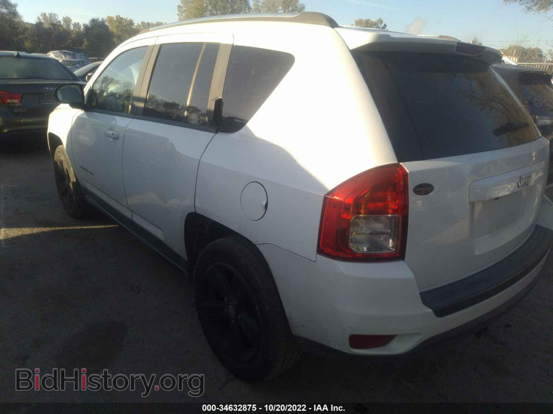 2012 JEEP COMPASS - VIN: 1C4NJCBB7CD639749 - Фото 3