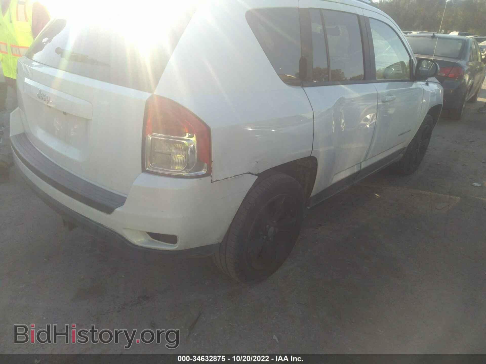 2012 JEEP COMPASS - VIN: 1C4NJCBB7CD639749 - Фото 4