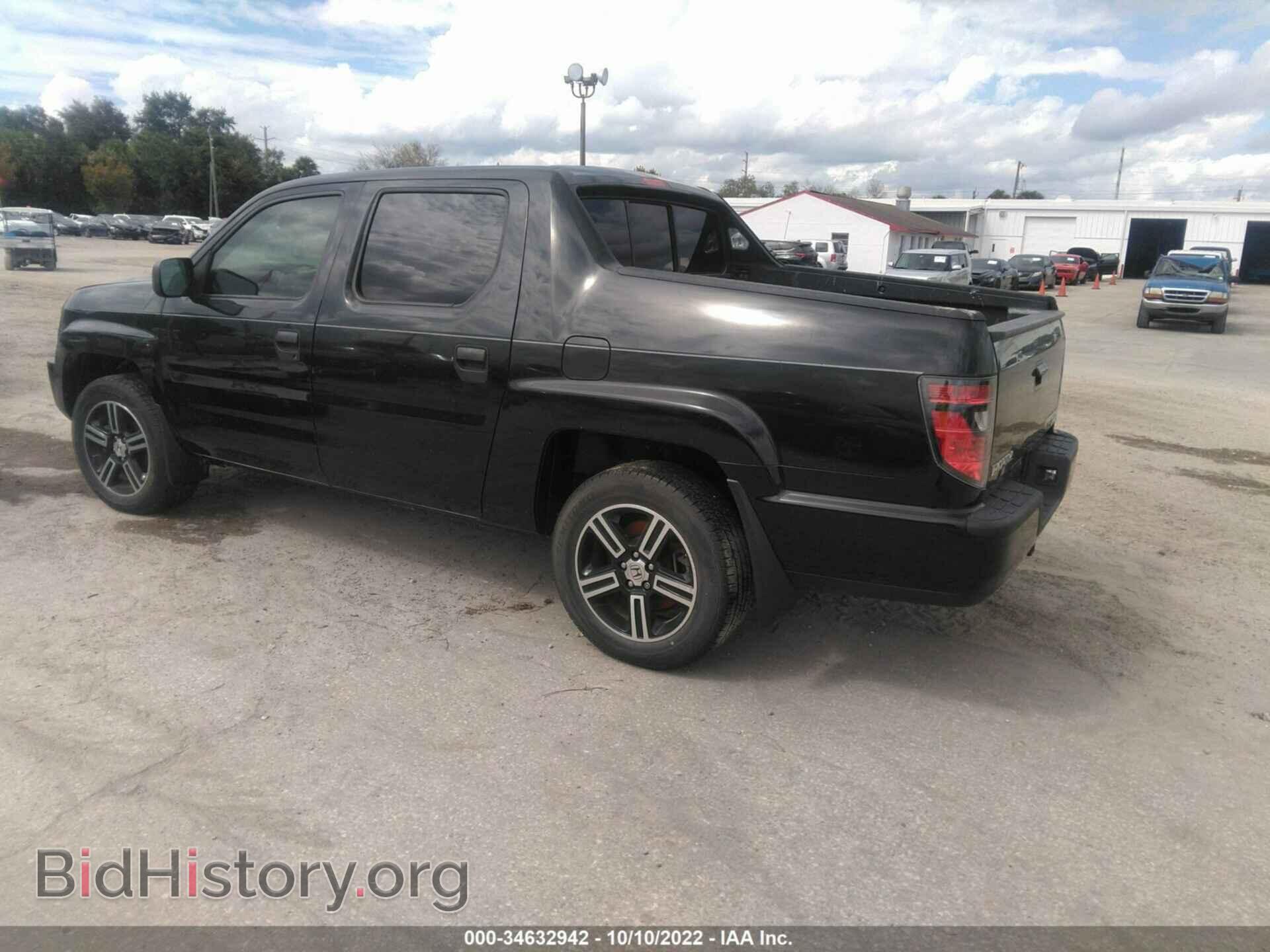 2014 HONDA RIDGELINE - VIN: 5FPYK1F73EB001666 - Фото 3
