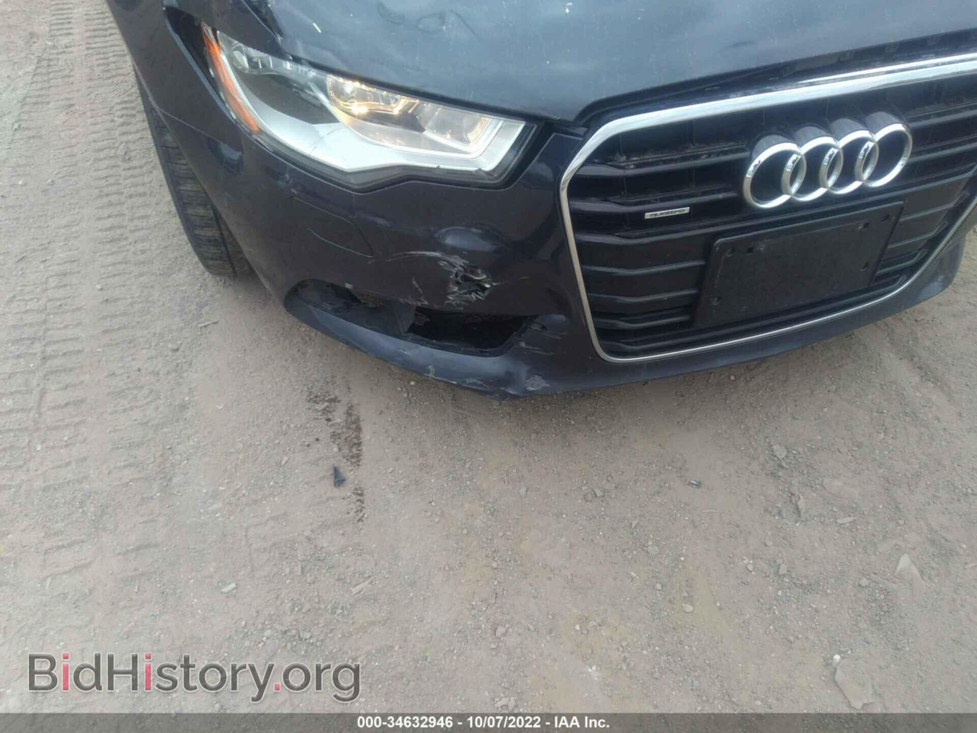 2013 AUDI A6 - VIN: WAUFGAFC8DN024355 - Фото 6