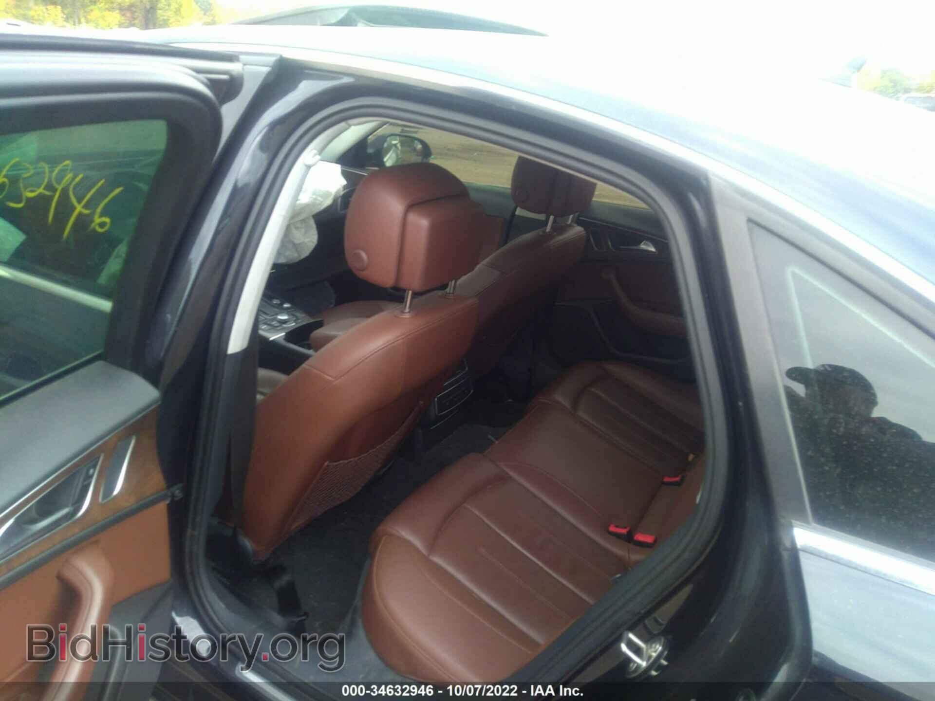 2013 AUDI A6 - VIN: WAUFGAFC8DN024355 - Фото 8