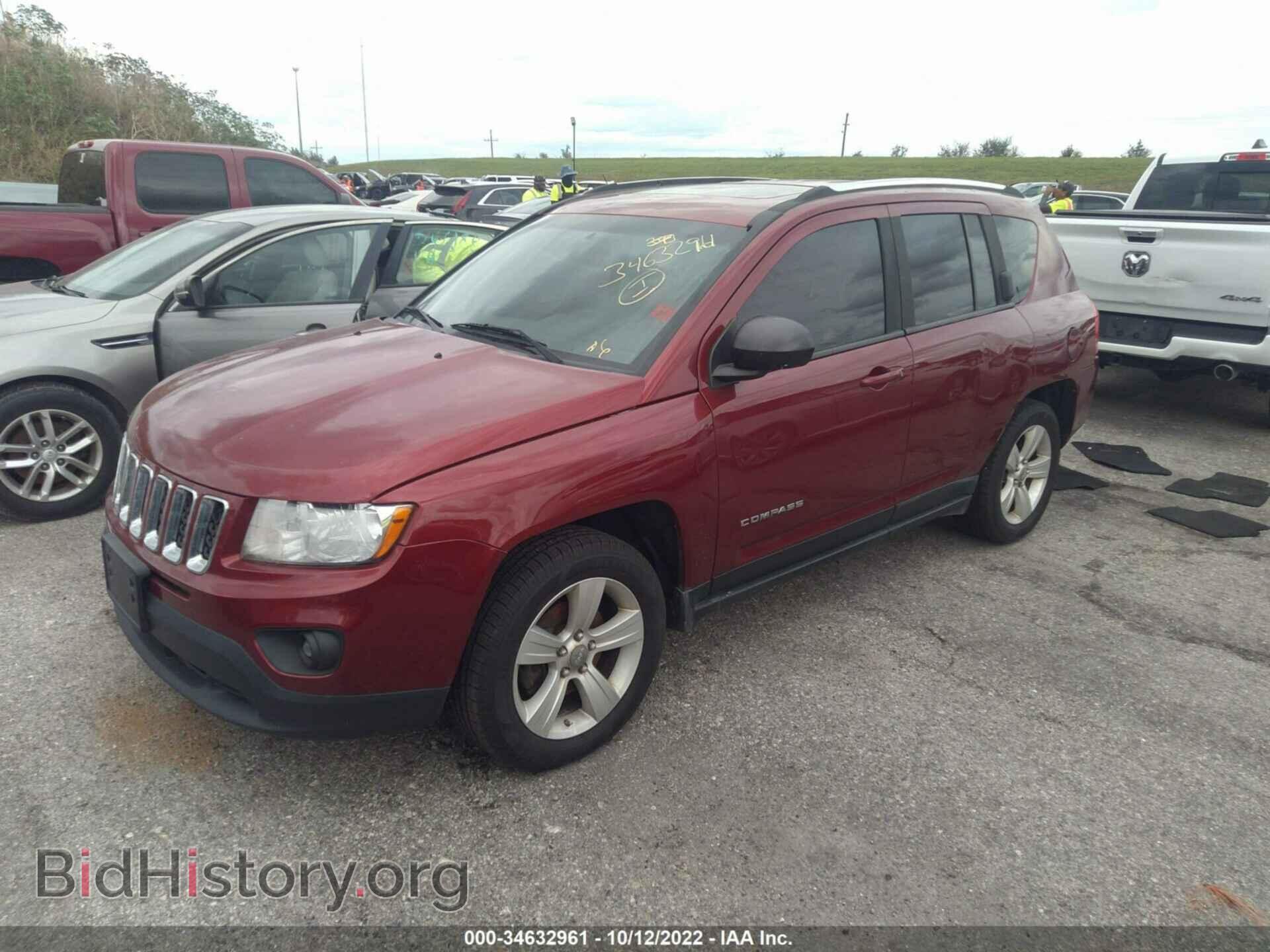 2011 JEEP COMPASS - VIN: 1J4NF1FB2BD134176 - Фото 2