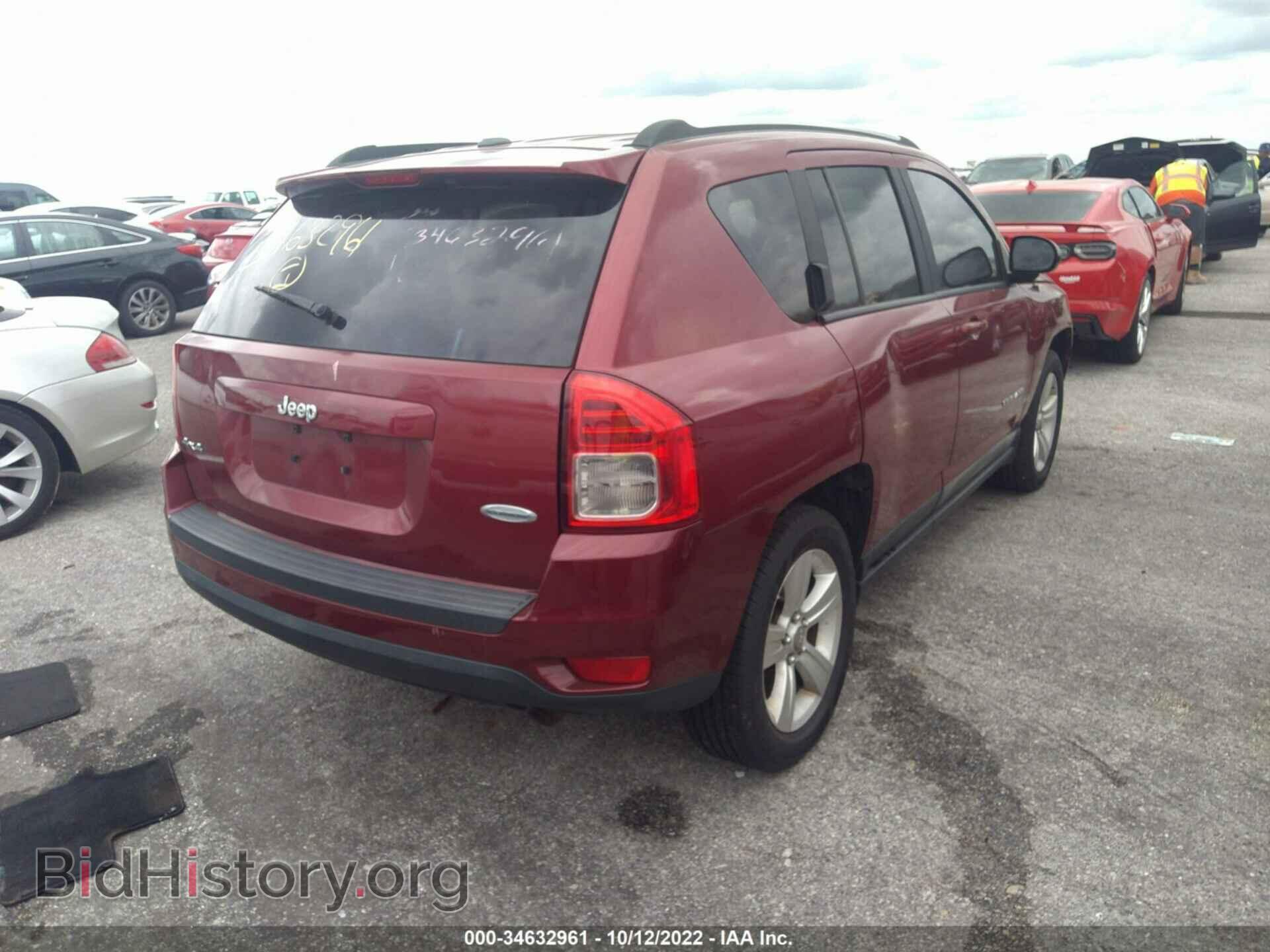2011 JEEP COMPASS - VIN: 1J4NF1FB2BD134176 - Фото 4