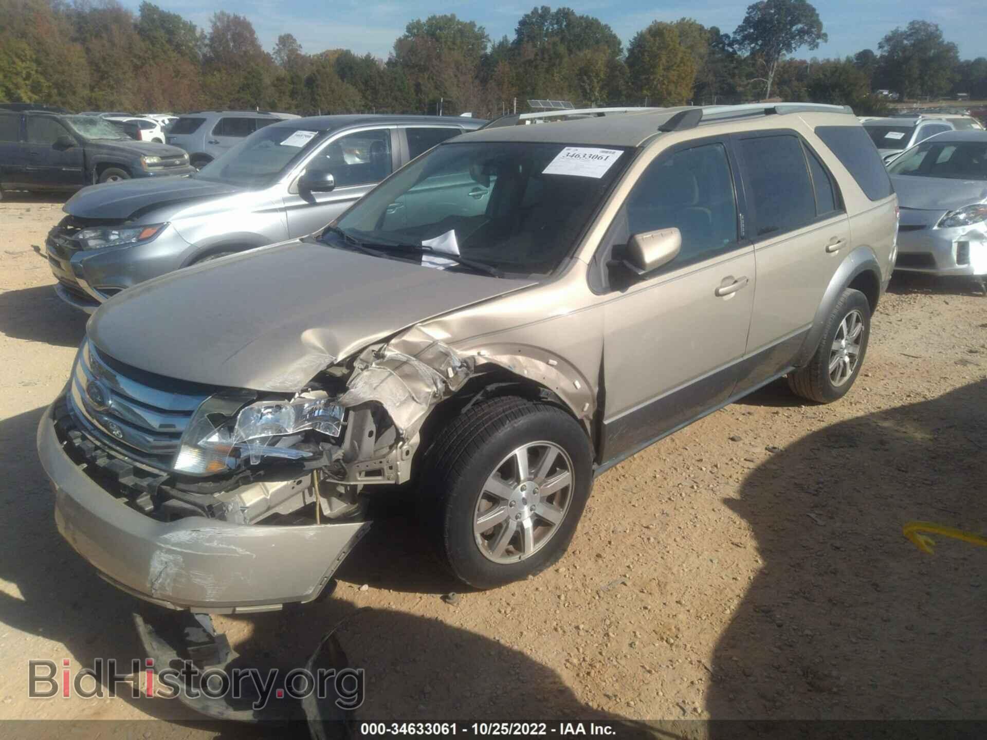 2008 FORD TAURUS X - VIN: 1FMDK02W58GA05559 - Фото 2