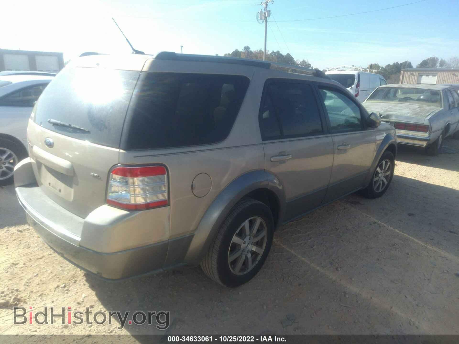 2008 FORD TAURUS X - VIN: 1FMDK02W58GA05559 - Фото 4