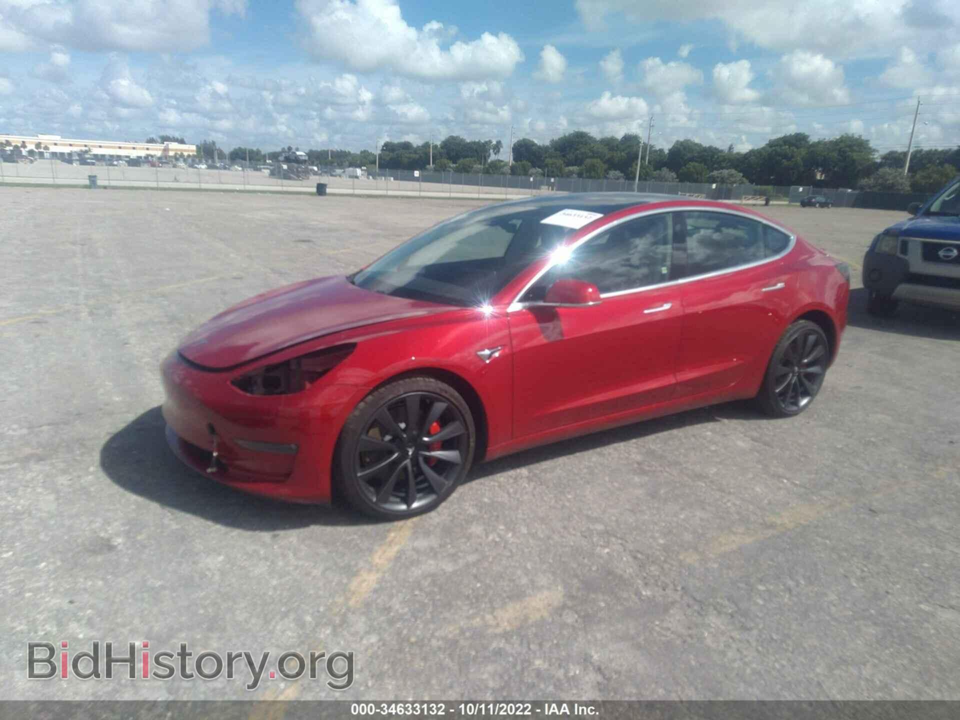 2020 TESLA MODEL 3 - VIN: 5YJ3E1EC6LF743159 - Фото 2