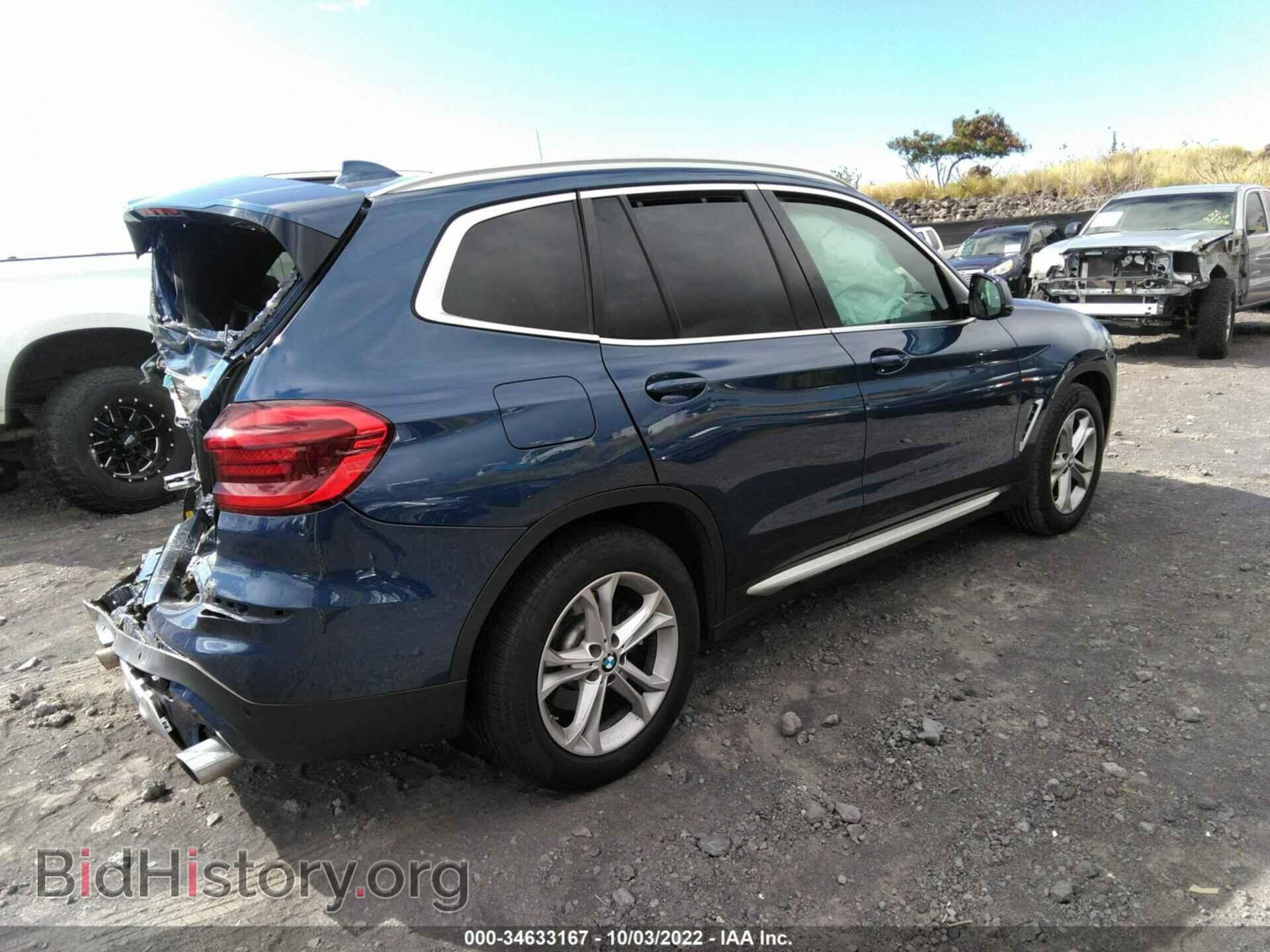 2021 BMW X3 - VIN: 5UXTY3C01M9E00199 - Фото 4
