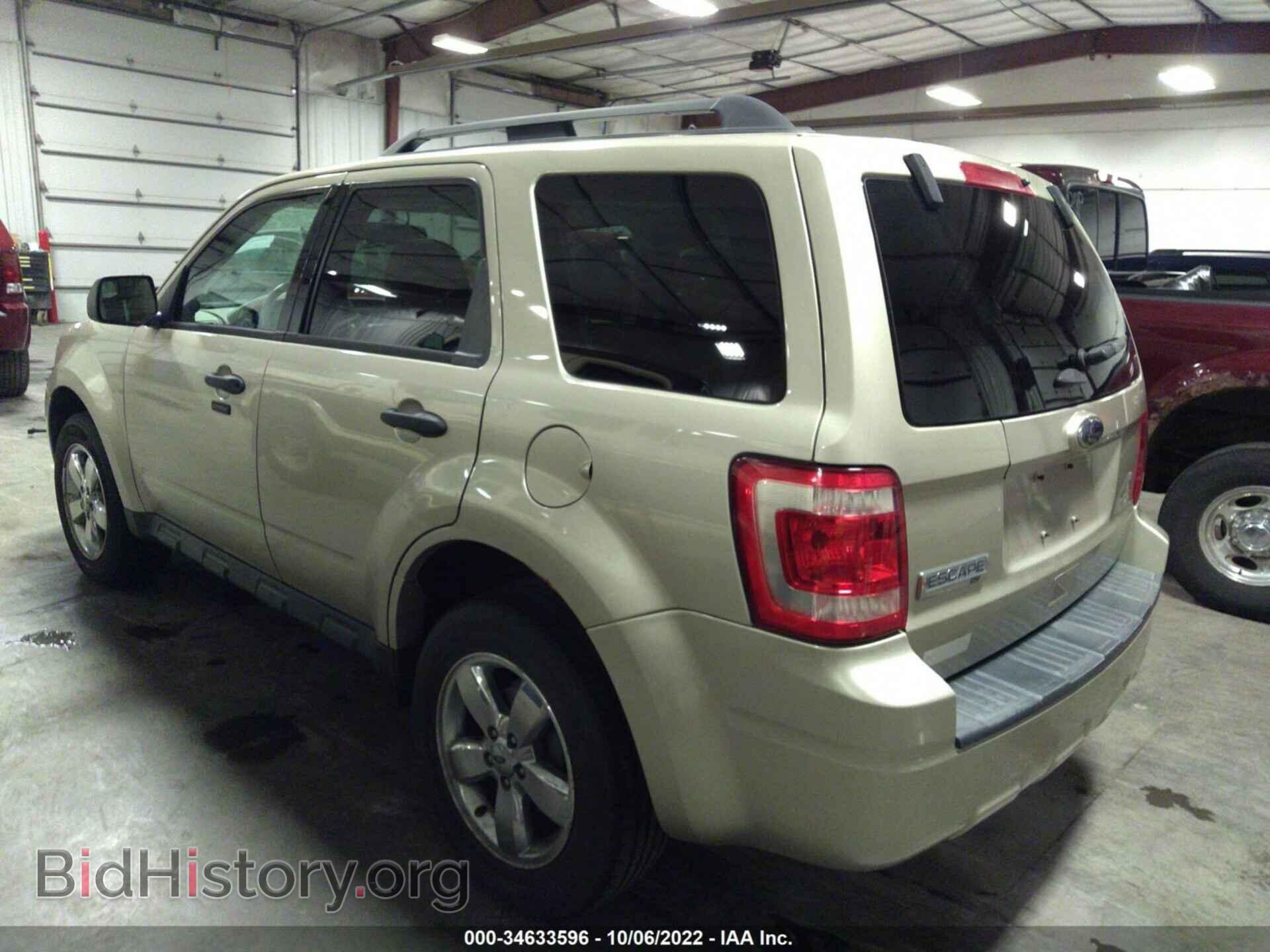 2011 FORD ESCAPE - VIN: 1FMCU0D70BKC09461 - Photo 3