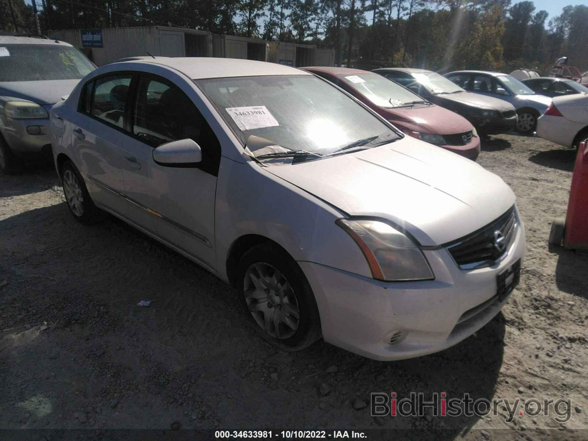 Photo 3N1AB6APXCL759519 - NISSAN SENTRA 2012