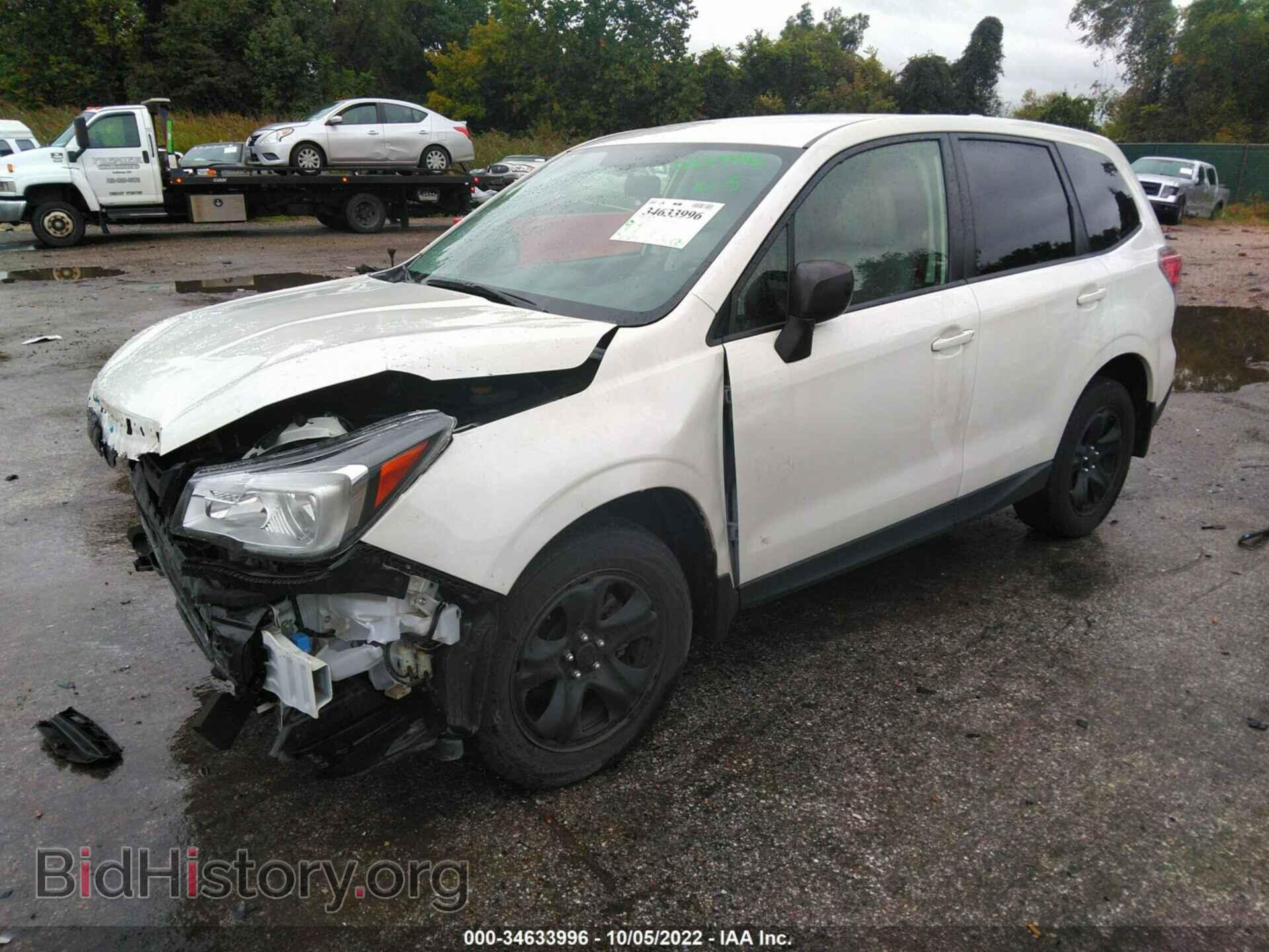 2018 SUBARU FORESTER - VIN: JF2SJAAC2JG550959 - Фото 2