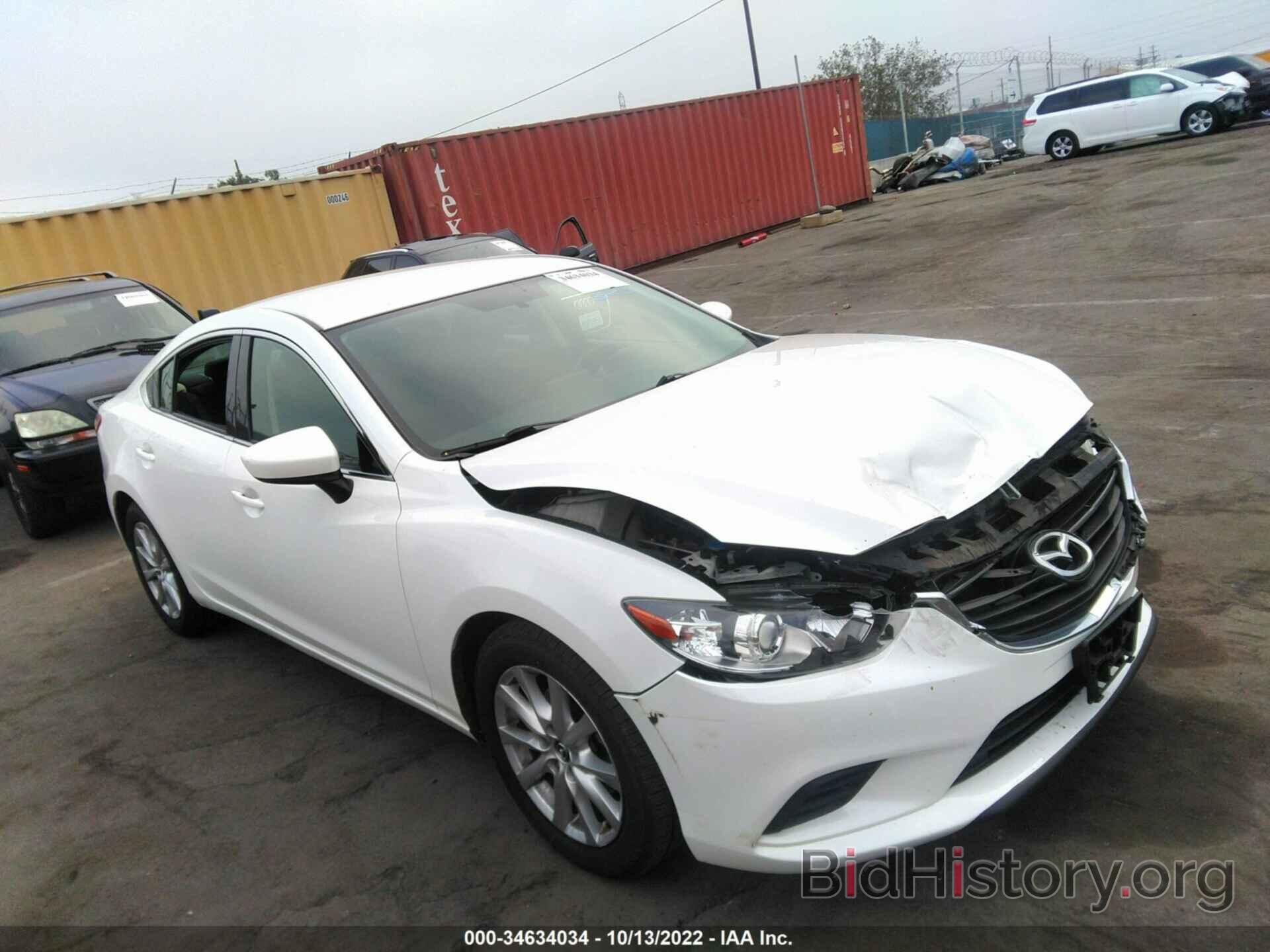 Photo JM1GJ1U53G1443335 - MAZDA MAZDA6 2016