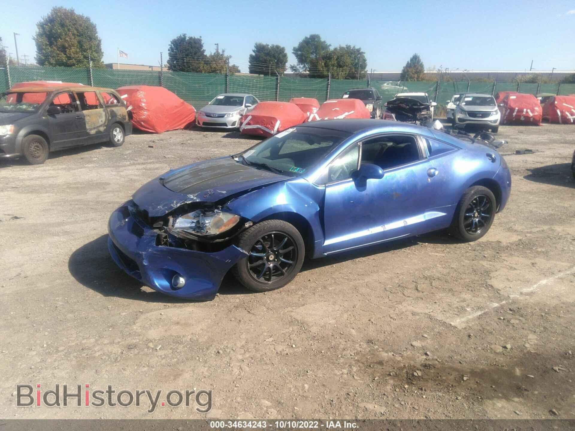 2006 MITSUBISHI ECLIPSE - VIN: 4A3AK34T16E038088 - Photo 2