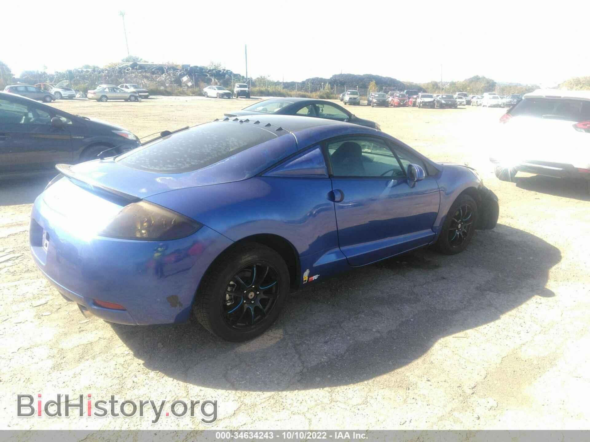 2006 MITSUBISHI ECLIPSE - VIN: 4A3AK34T16E038088 - Photo 4