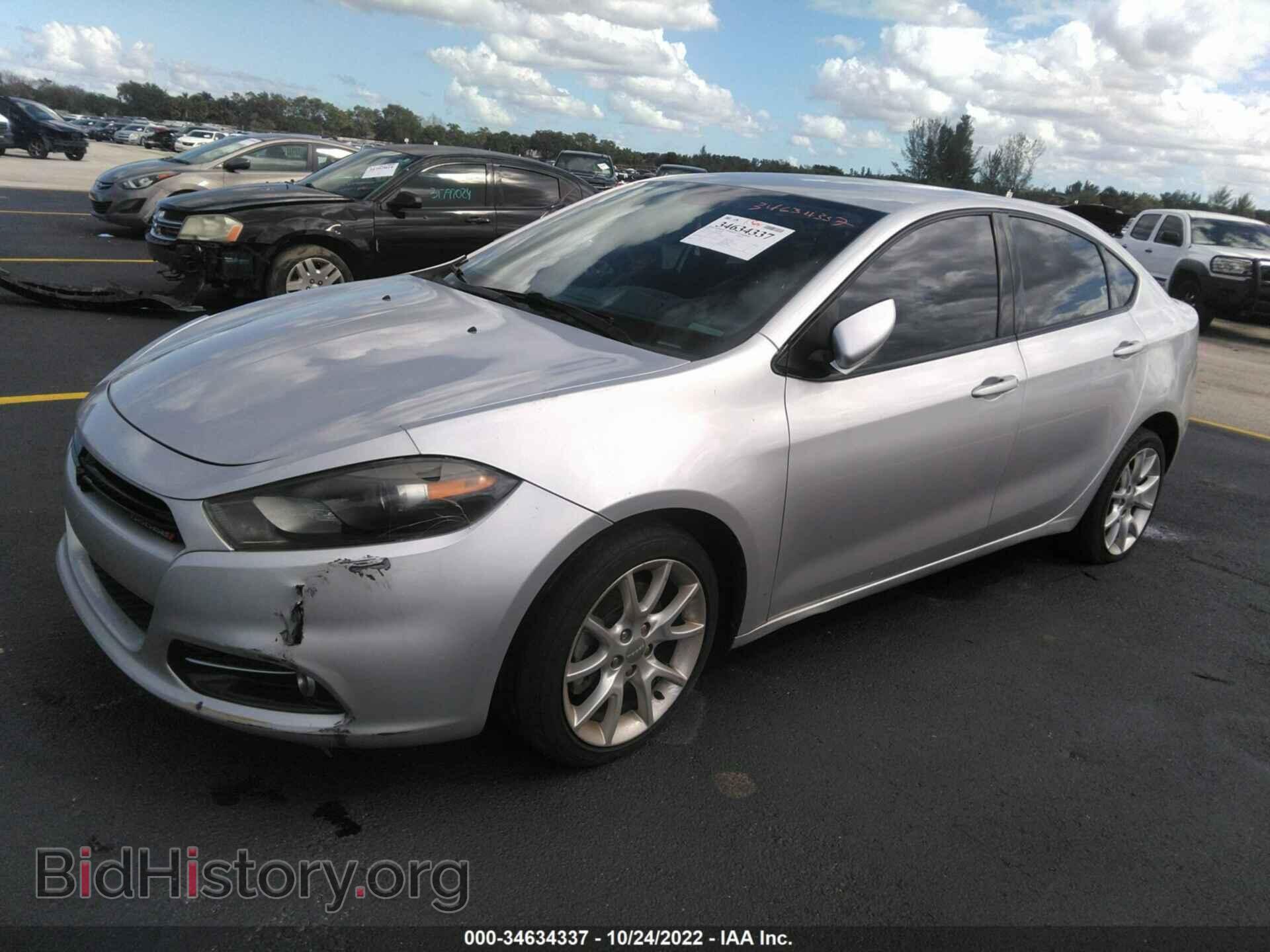 2013 DODGE DART - VIN: 1C3CDFBA5DD295741 - Фото 2