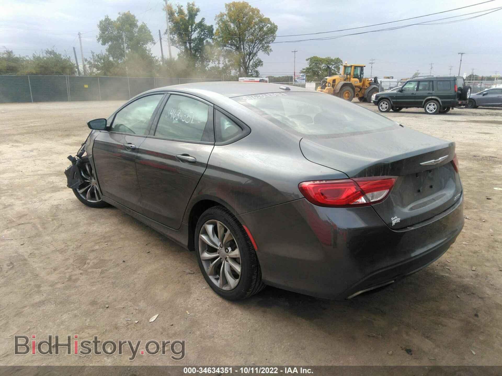 2015 CHRYSLER 200 - VIN: 1C3CCCBB3FN749427 - Фото 3