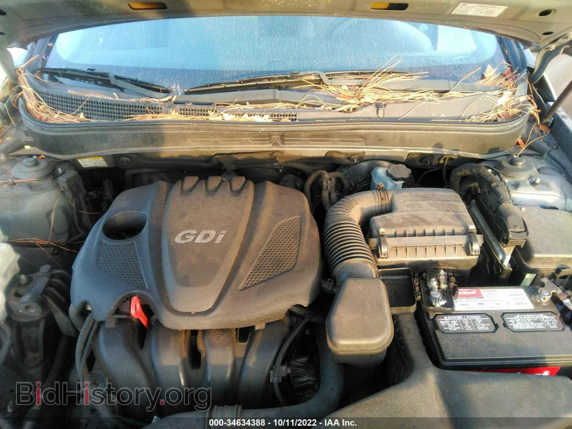 2012 HYUNDAI SONATA - VIN: 5NPEC4AC8CH403342 - Фото 10