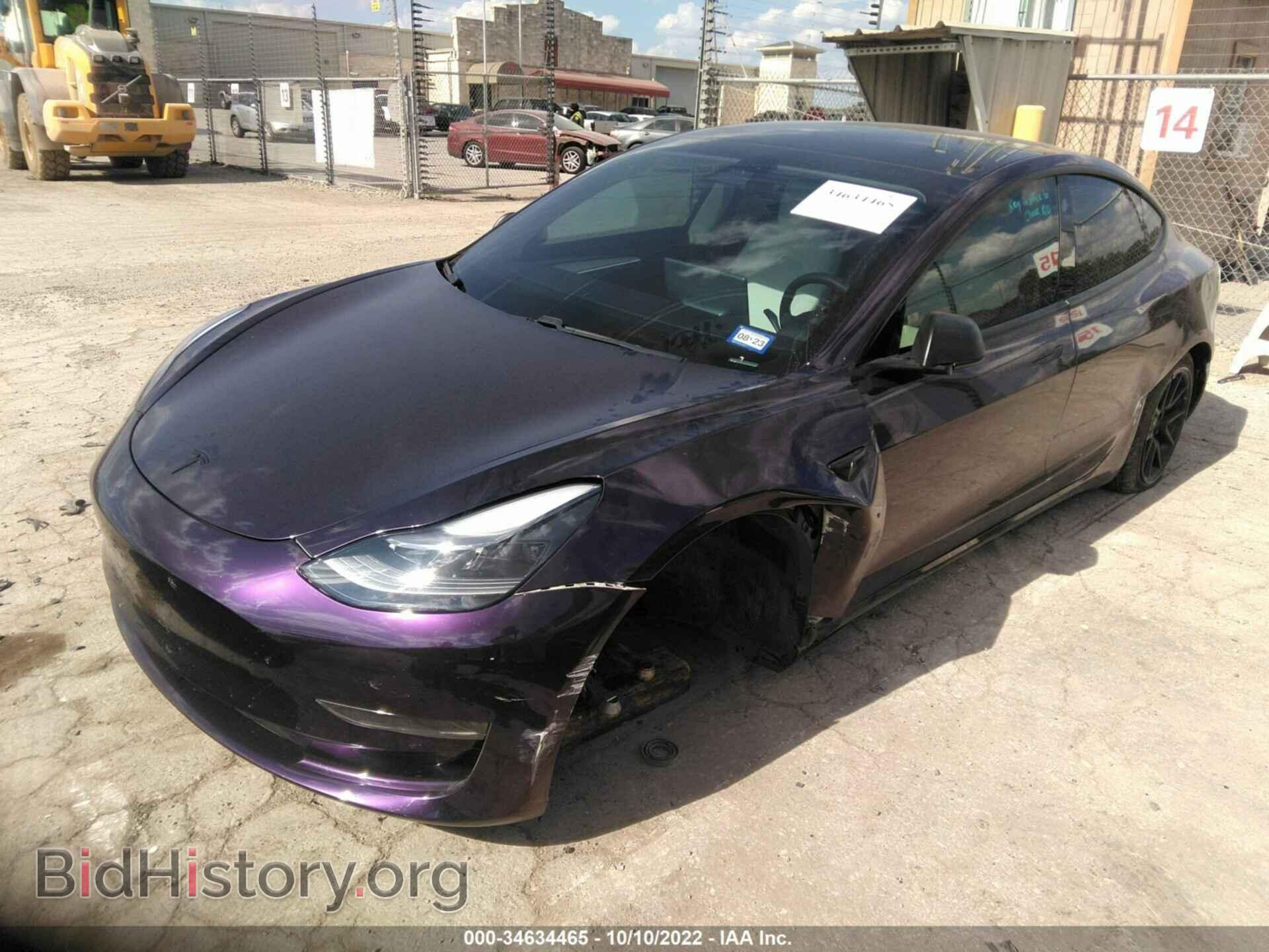 2021 TESLA MODEL 3 - VIN: 5YJ3E1EA0MF982948 - Photo 2