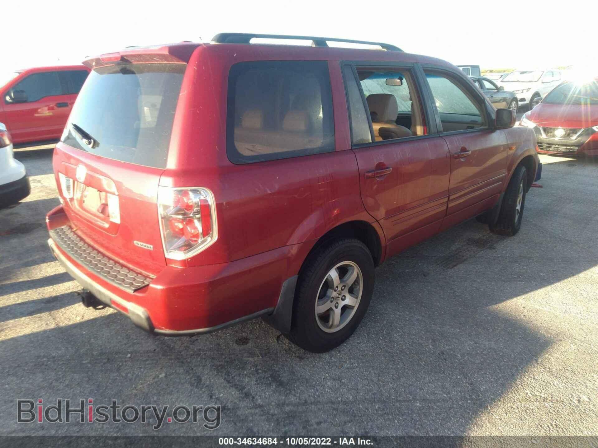 2006 HONDA PILOT - VIN: 5FNYF18746B020366 - Фото 4