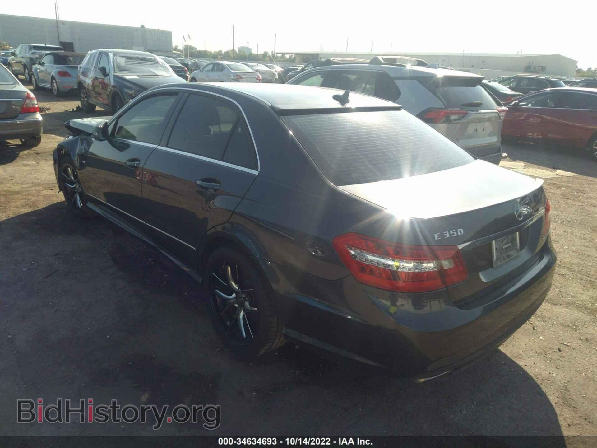 2012 MERCEDES-BENZ E-CLASS - VIN: WDDHF5KB3CA590552 - Фото 3