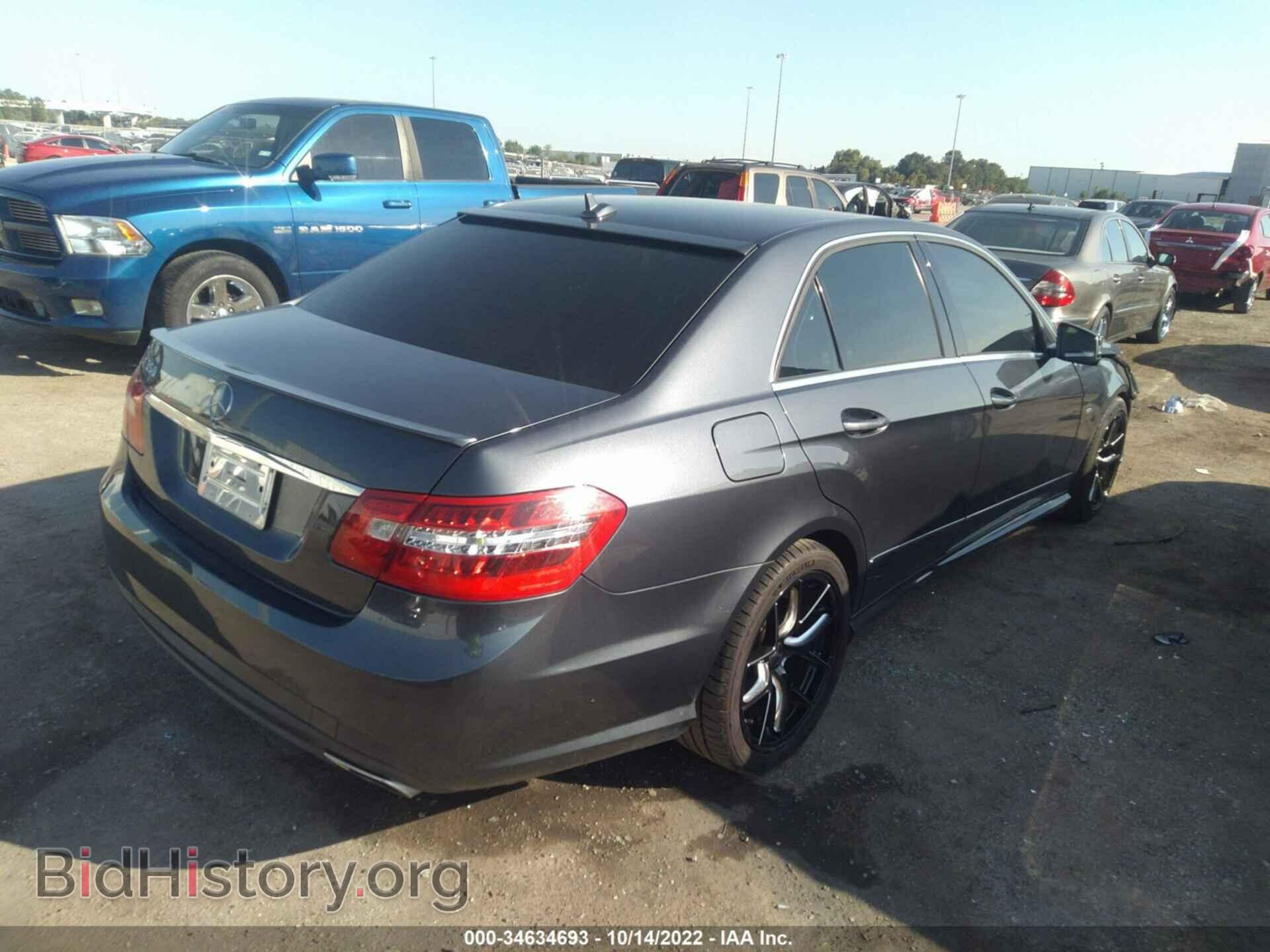 2012 MERCEDES-BENZ E-CLASS - VIN: WDDHF5KB3CA590552 - Фото 4