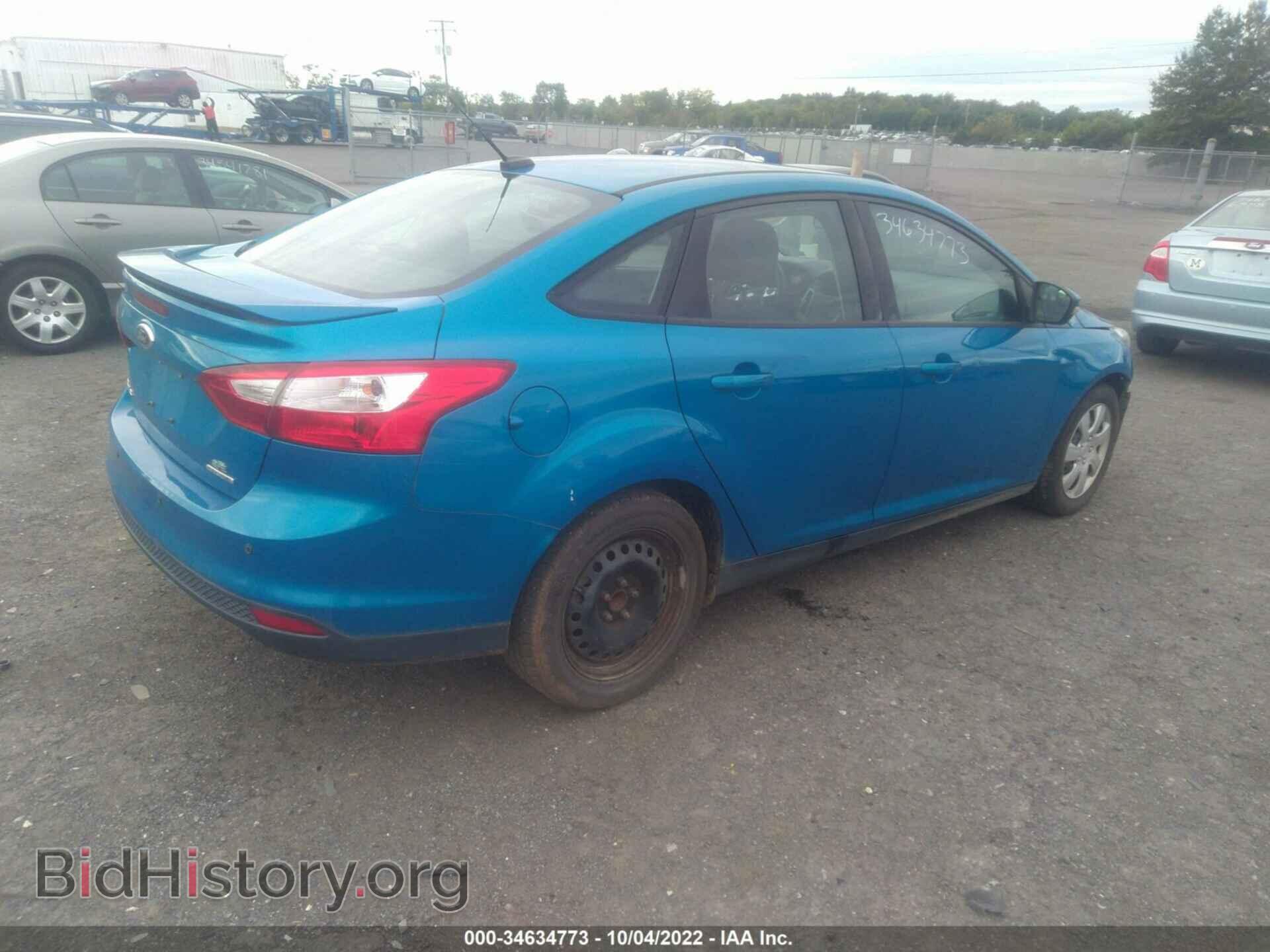 2013 FORD FOCUS - VIN: 1FADP3F25DL162398 - Фото 4