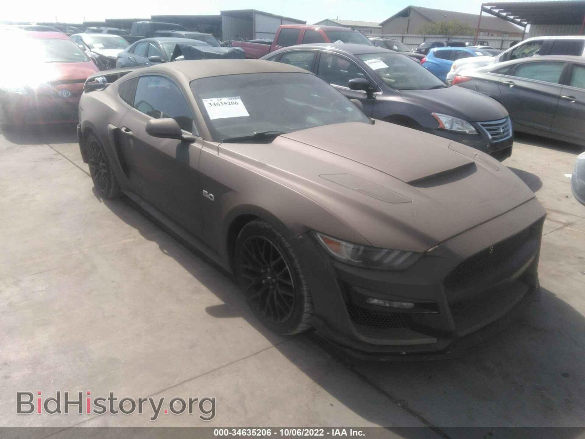 Фотография 1FA6P8CF6F5355180 - FORD MUSTANG 2015