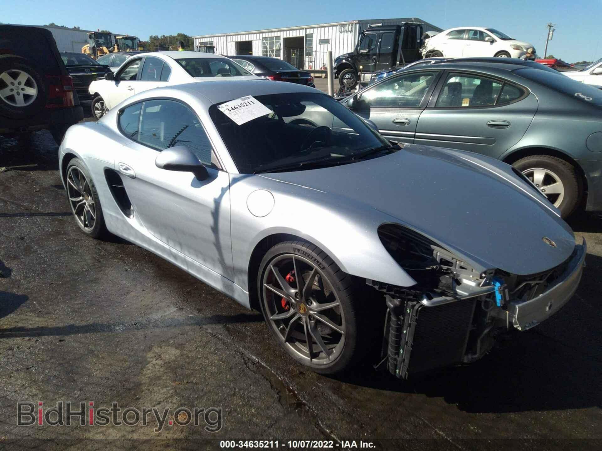 Фотография WP0AB2A84EK193120 - PORSCHE CAYMAN 2014