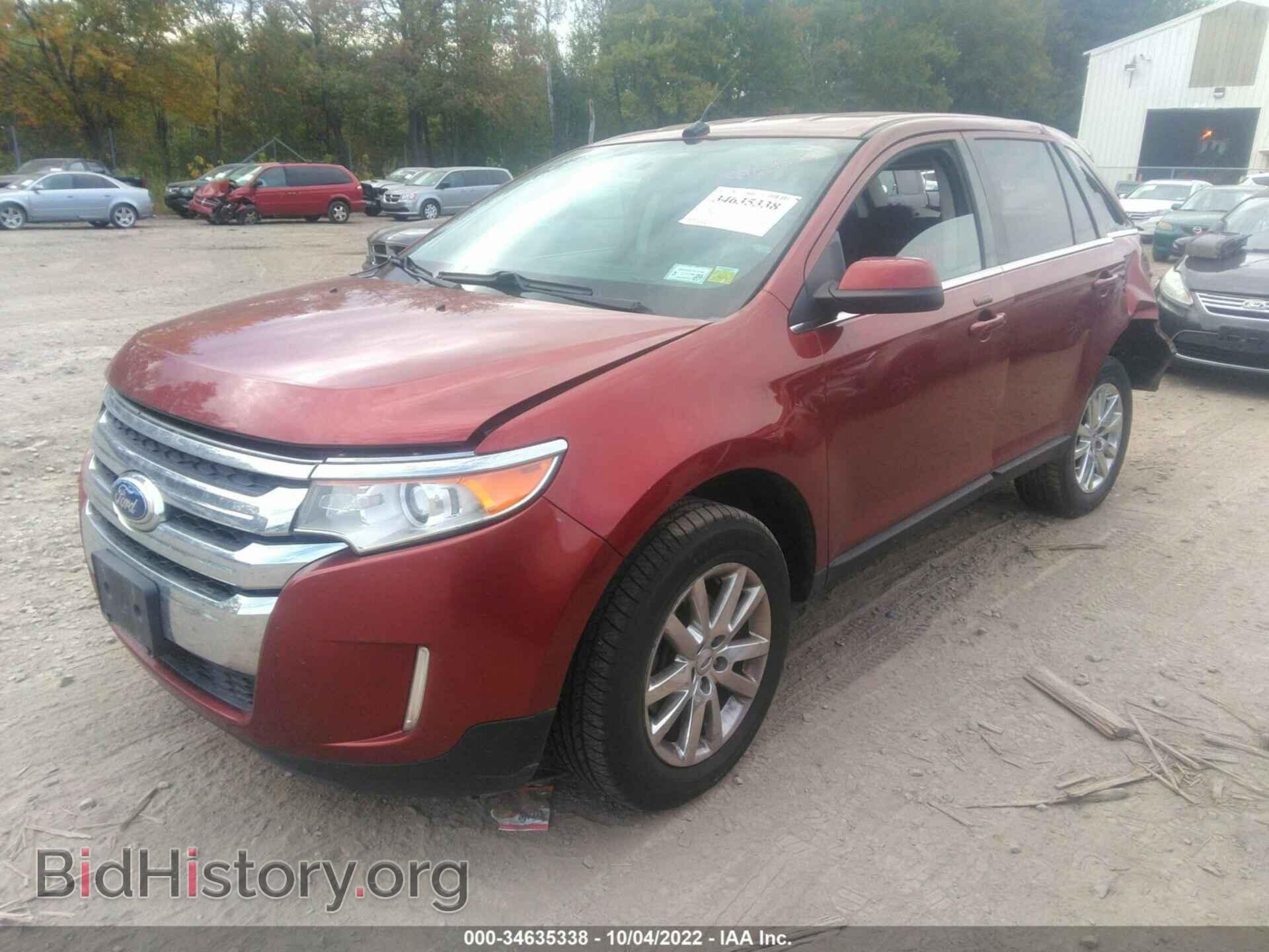 2014 FORD EDGE - VIN: 2FMDK4KC7EBA19141 - Фото 2