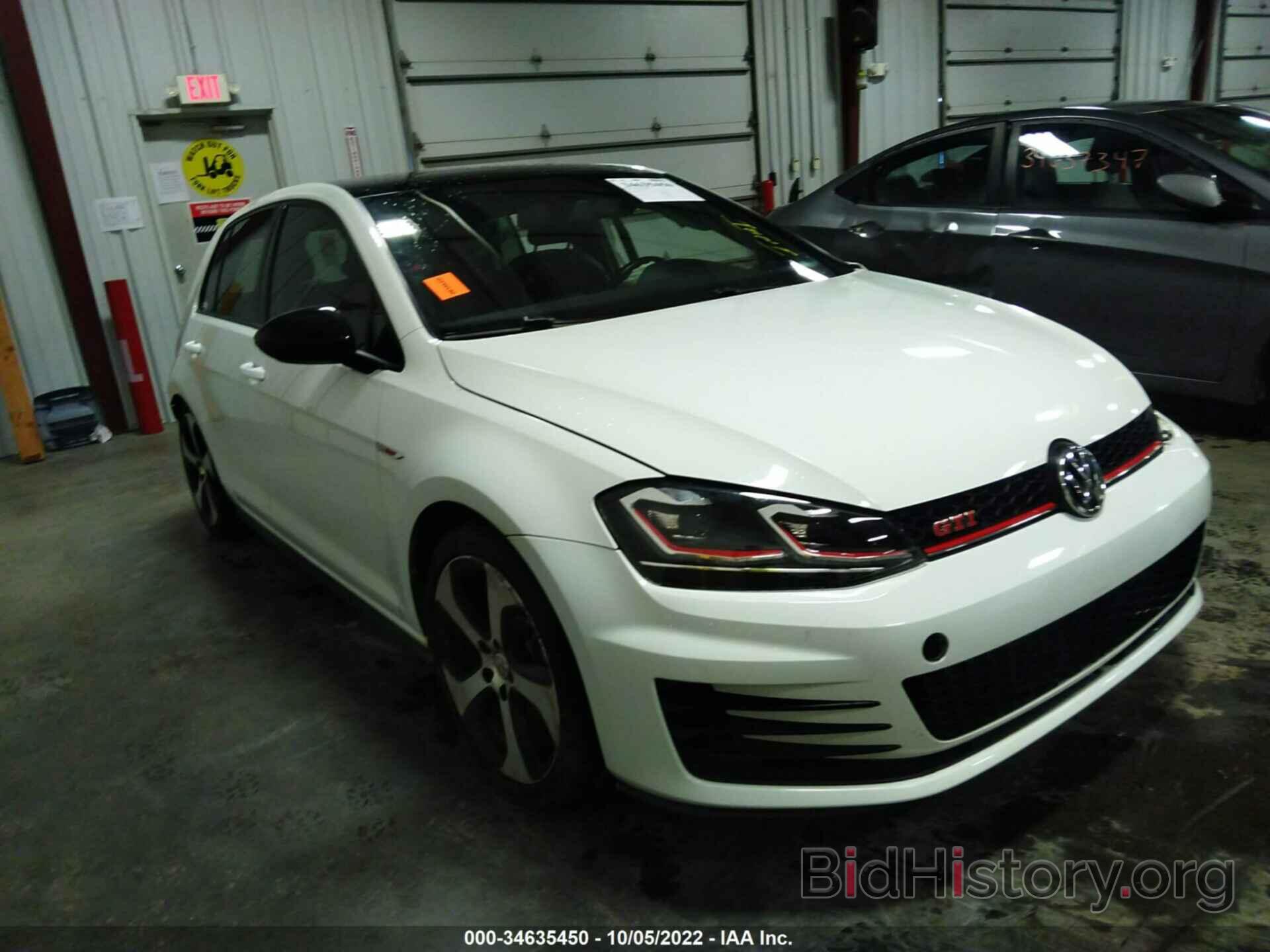 Photo 3VW5T7AU4FM028233 - VOLKSWAGEN GOLF GTI 2015