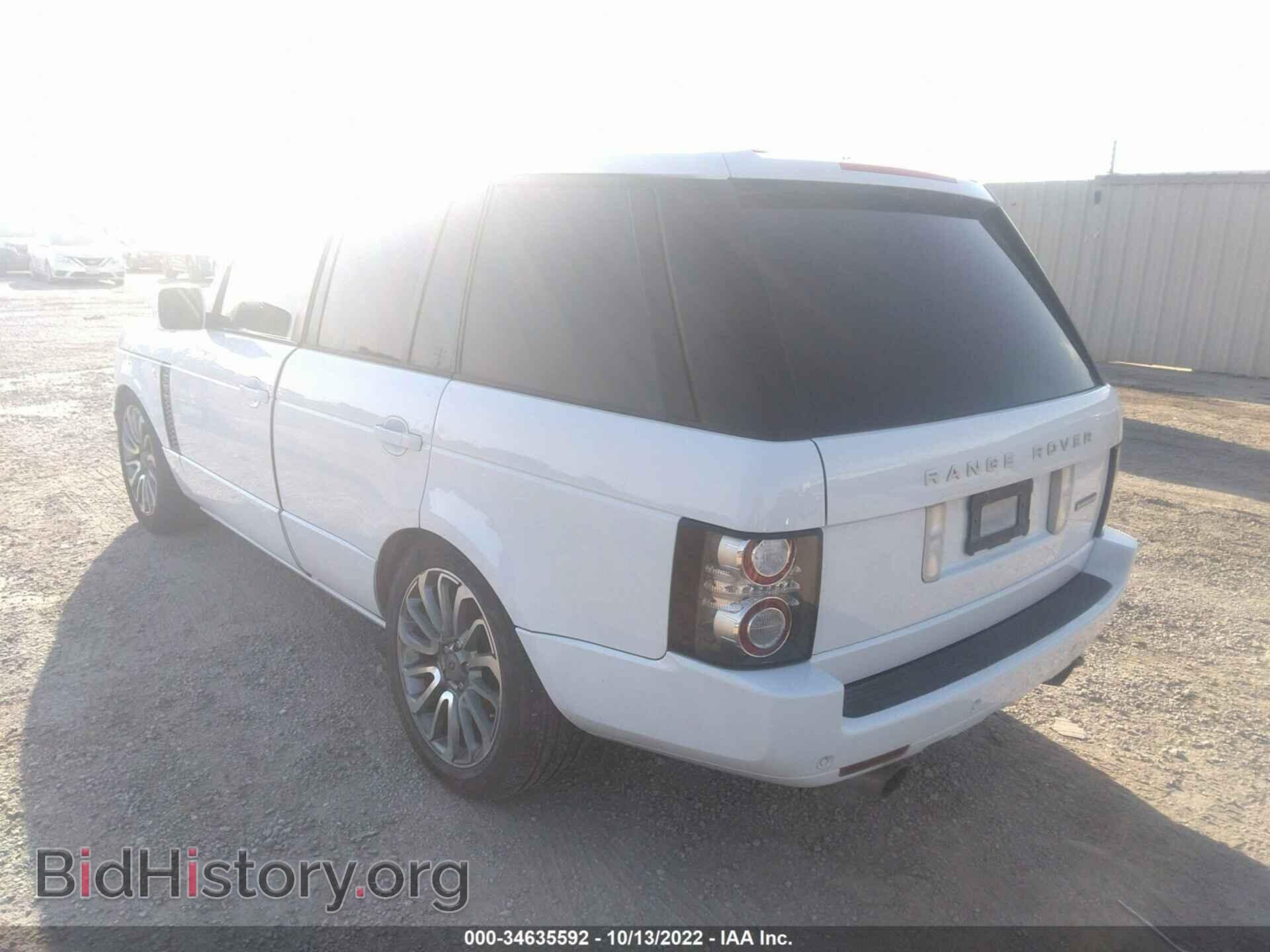 2011 LAND ROVER RANGE ROVER - VIN: SALMF1E40BA356827 - Фото 3