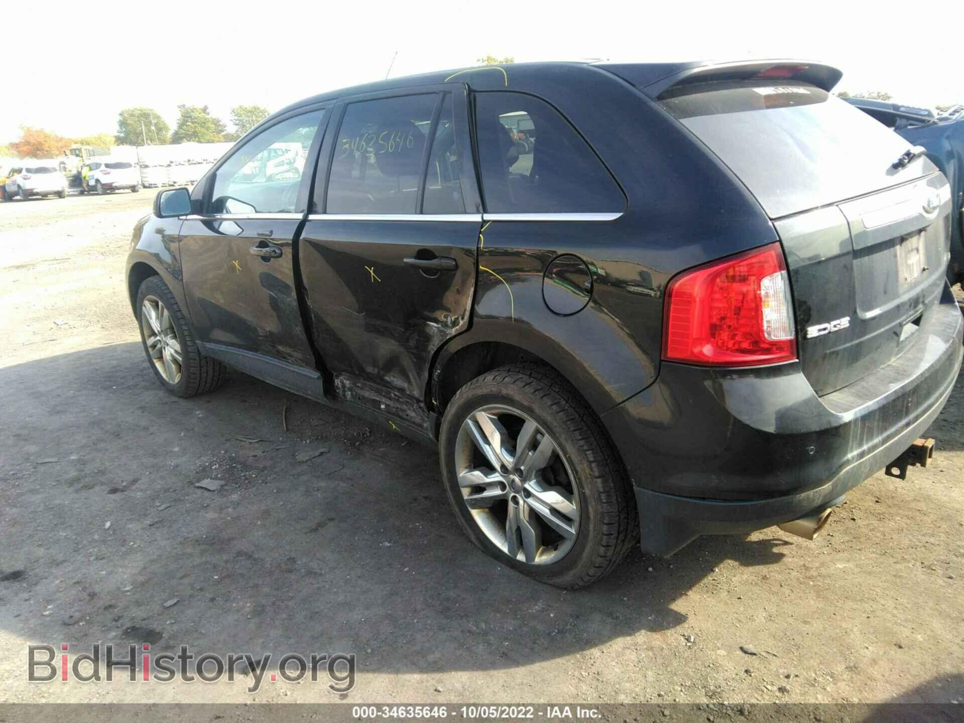 2013 FORD EDGE - VIN: 2FMDK4KC3DBA57707 - Фото 3