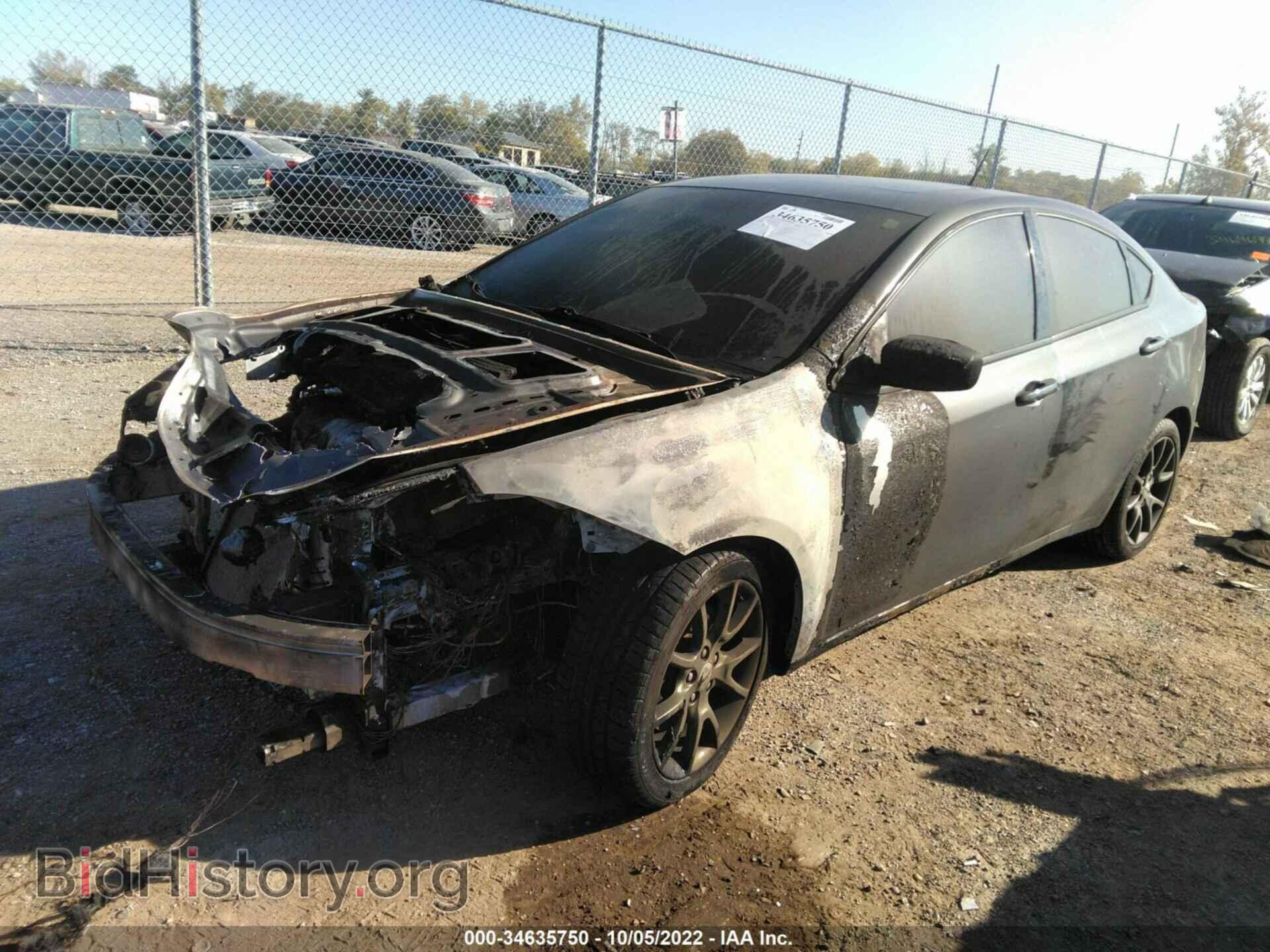 2013 DODGE DART - VIN: 1C3CDFBA4DD330091 - Фото 2
