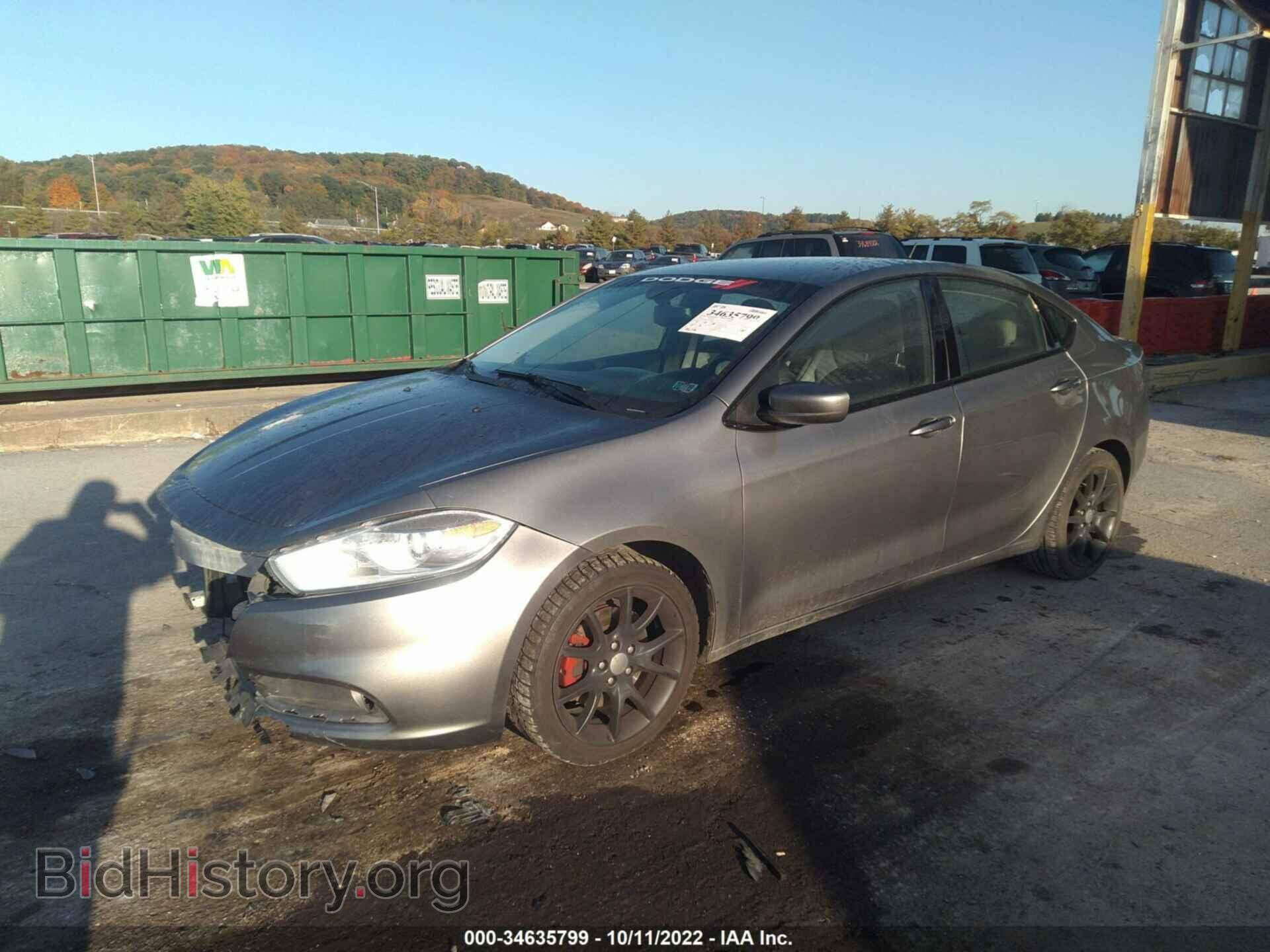2013 DODGE DART - VIN: 1C3CDFBH3DD700802 - Фото 2