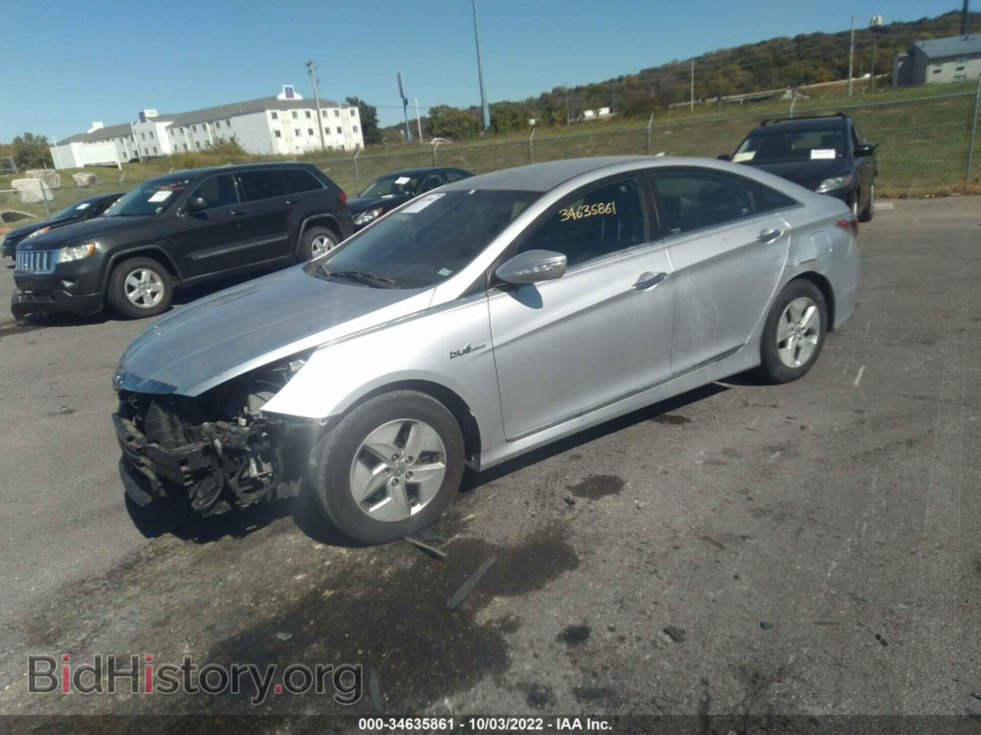 2012 HYUNDAI SONATA - VIN: KMHEC4A43CA023059 - Фото 2