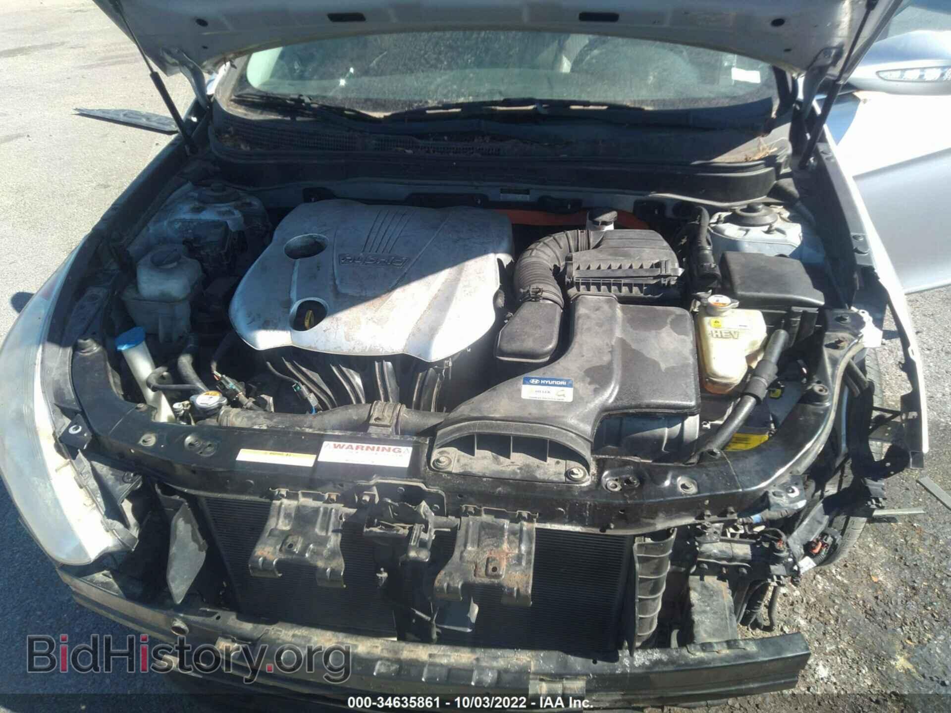 2012 HYUNDAI SONATA - VIN: KMHEC4A43CA023059 - Фото 10