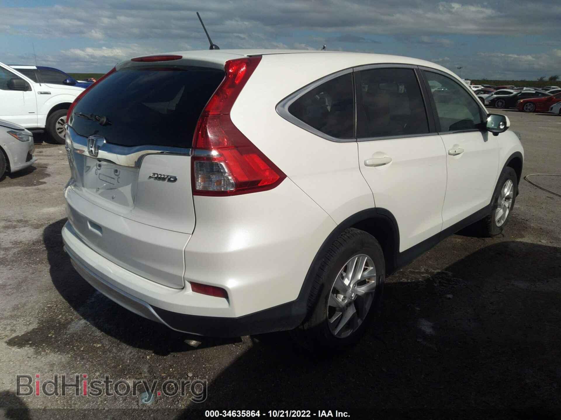 2016 HONDA CR-V - VIN: 5J6RM4H55GL133178 - Фото 4