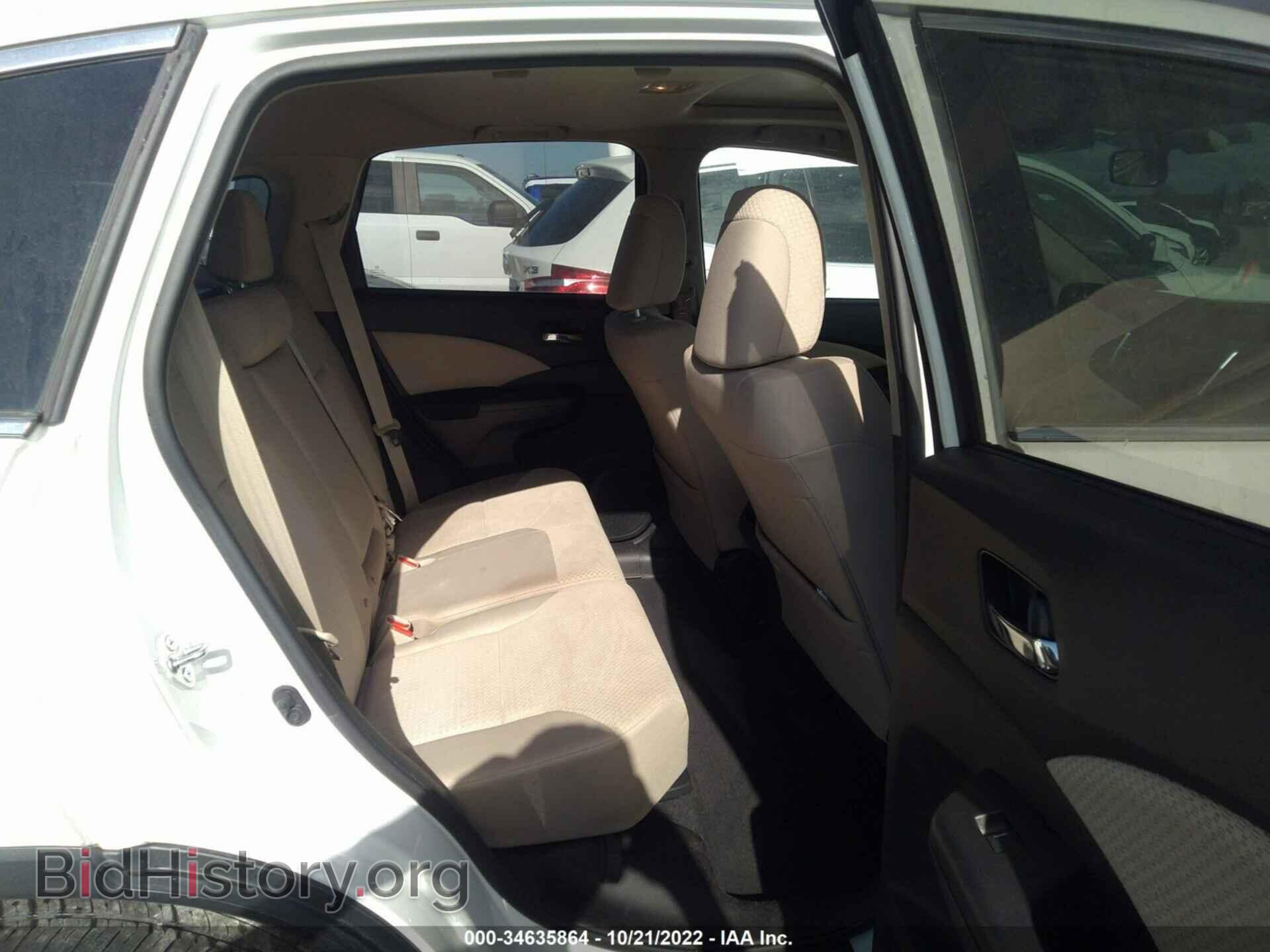 2016 HONDA CR-V - VIN: 5J6RM4H55GL133178 - Фото 8