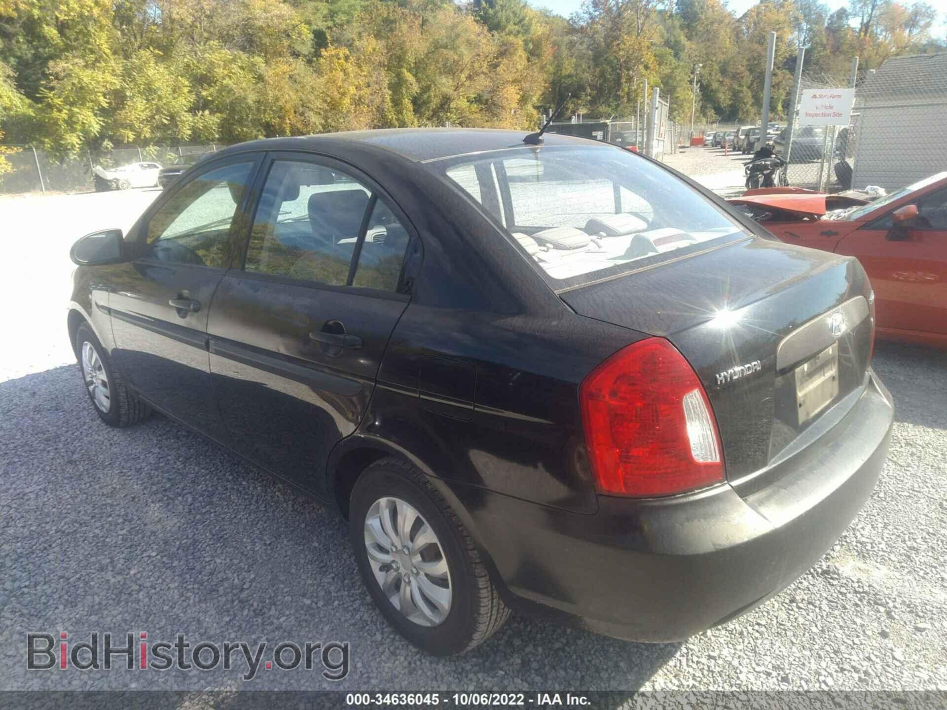 2009 HYUNDAI ACCENT - VIN: KMHCM46C79U317057 - Фото 3