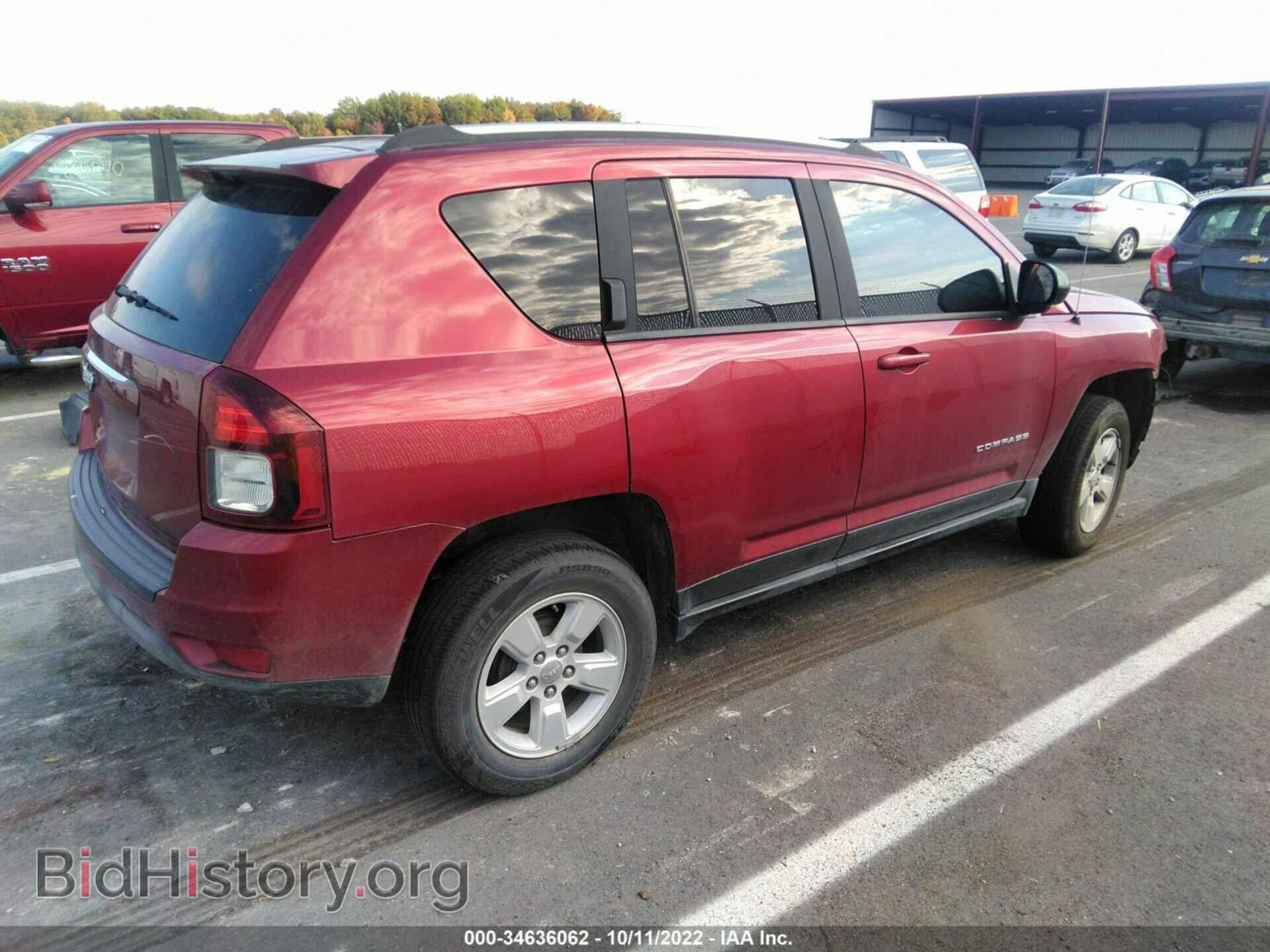 2015 JEEP COMPASS - VIN: 1C4NJCBA8FD436719 - Фото 4