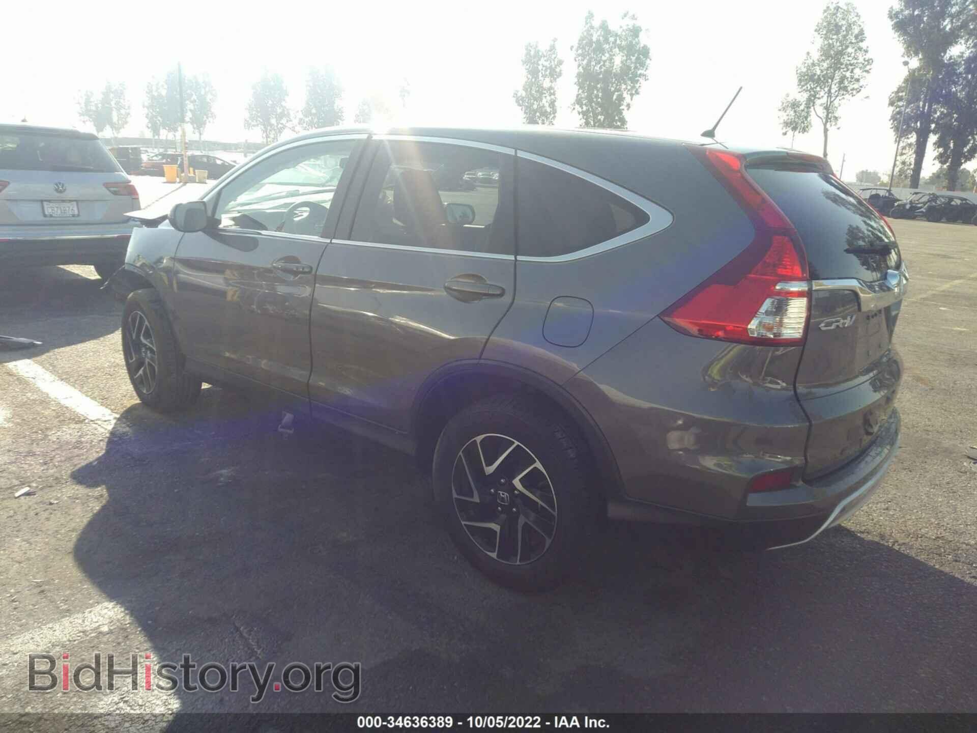 2016 HONDA CR-V - VIN: 3CZRM3H5XGG703473 - Фото 3