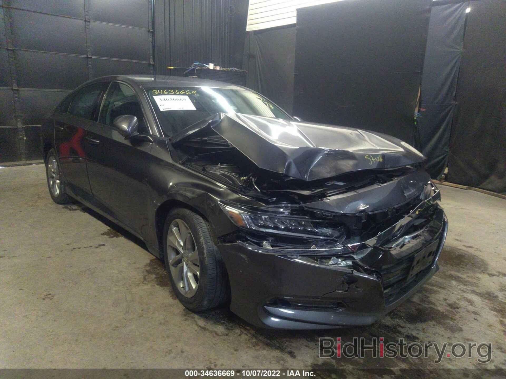 Photo 1HGCV1F11KA174856 - HONDA ACCORD SEDAN 2019