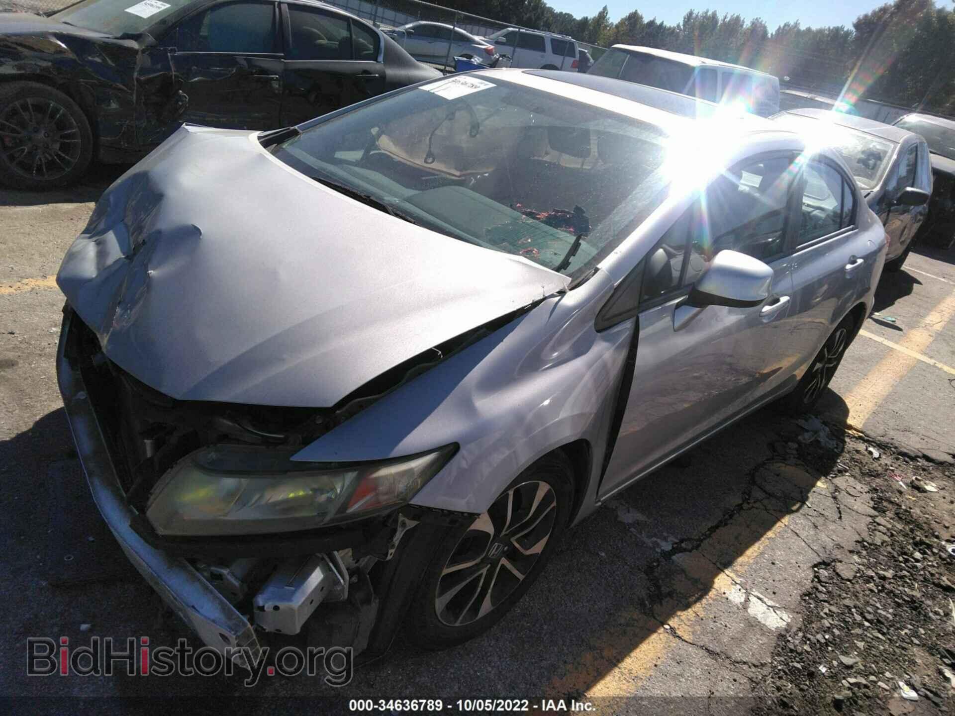 2013 HONDA CIVIC SDN - VIN: 19XFB2F98DE200871 - Фото 2