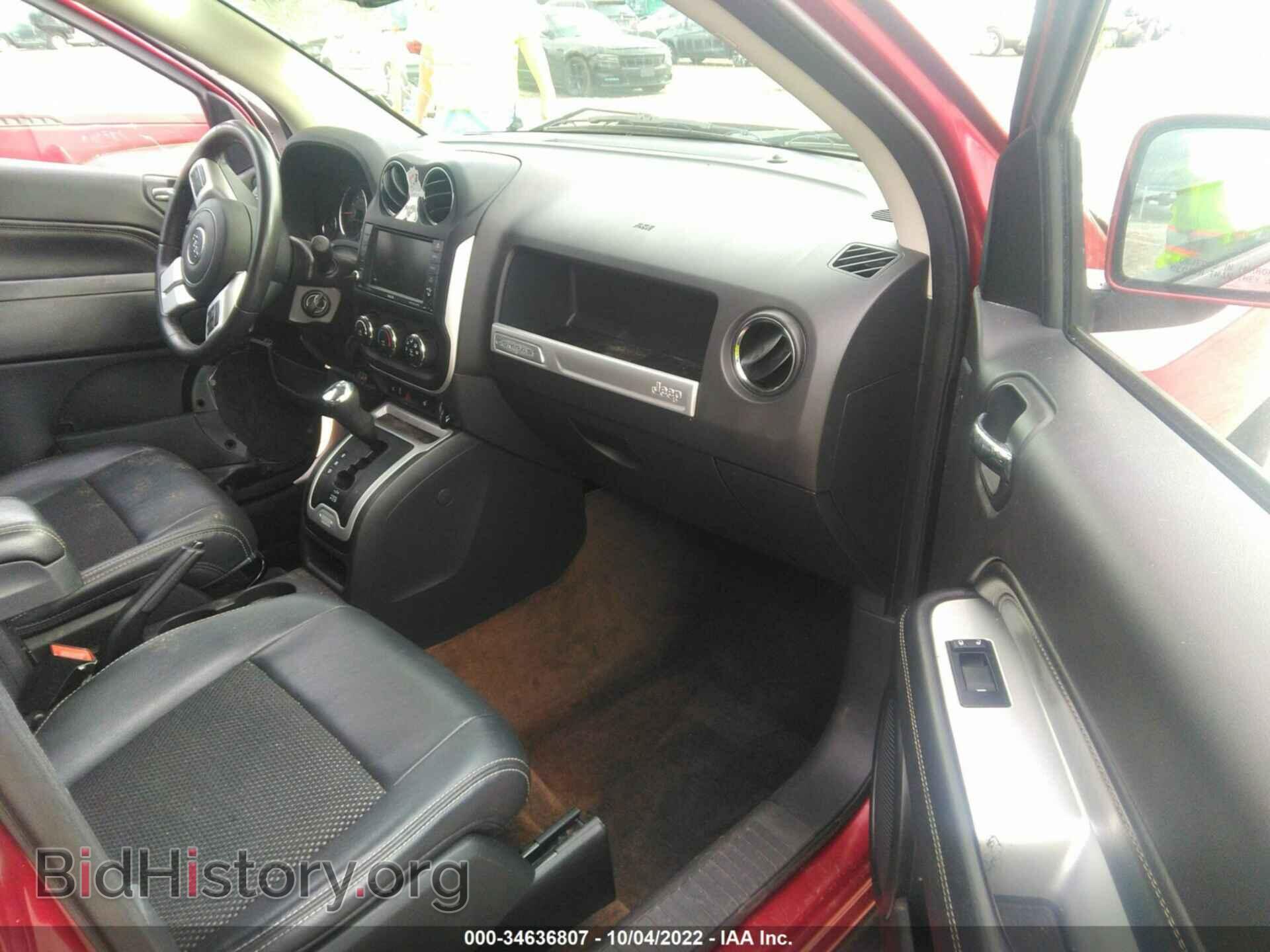 2016 JEEP COMPASS - VIN: 1C4NJCEB8GD736072 - Фото 5