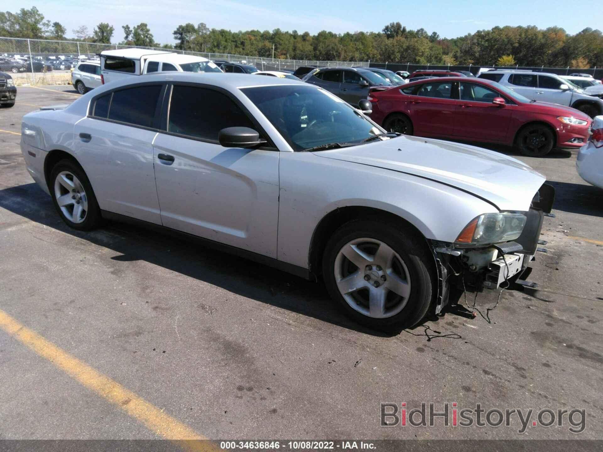 Photo 2C3CDXAT3EH348210 - DODGE CHARGER 2014