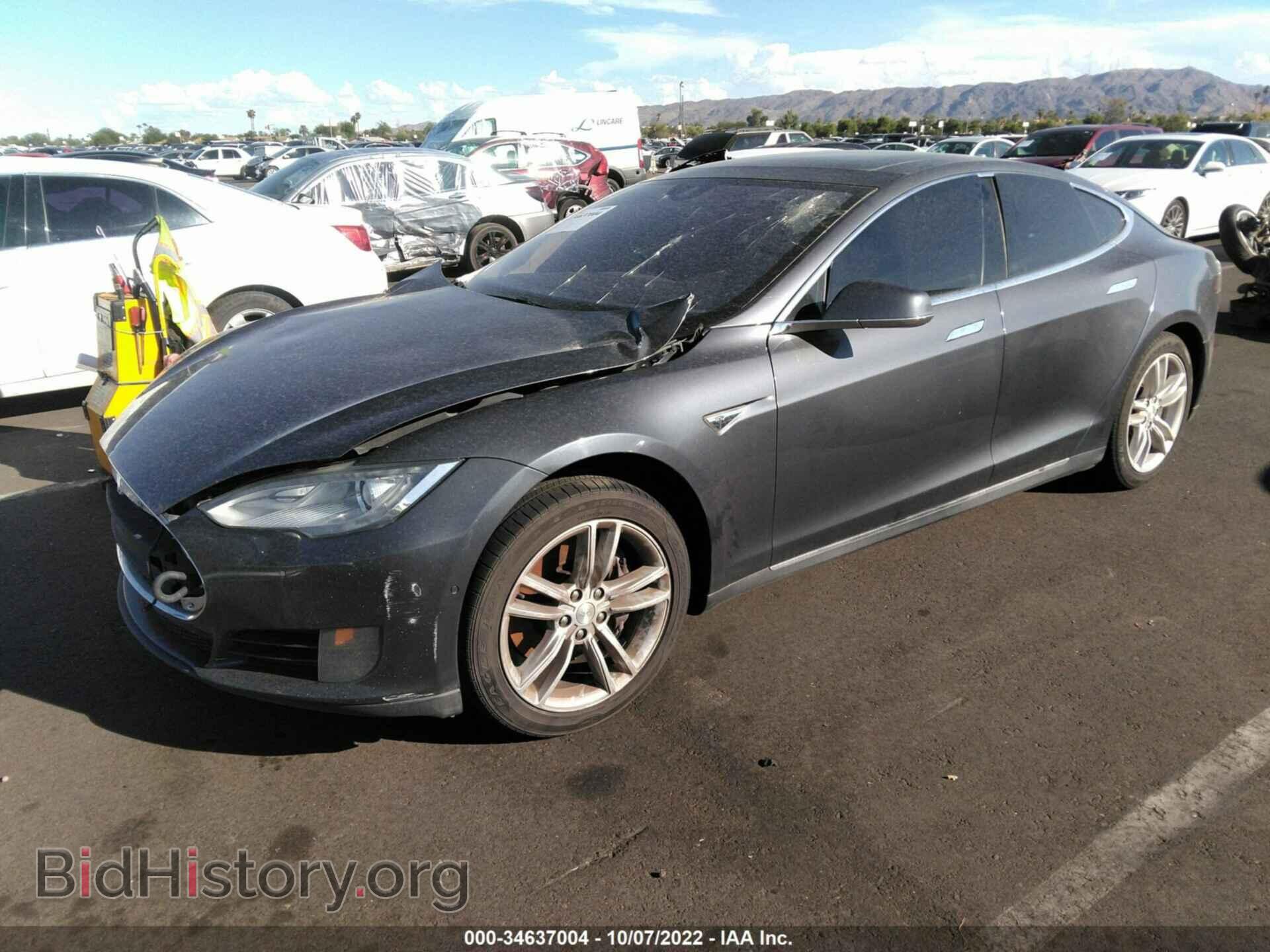 2015 TESLA MODEL S - VIN: 5YJSA1E13FF117367 - Фото 2