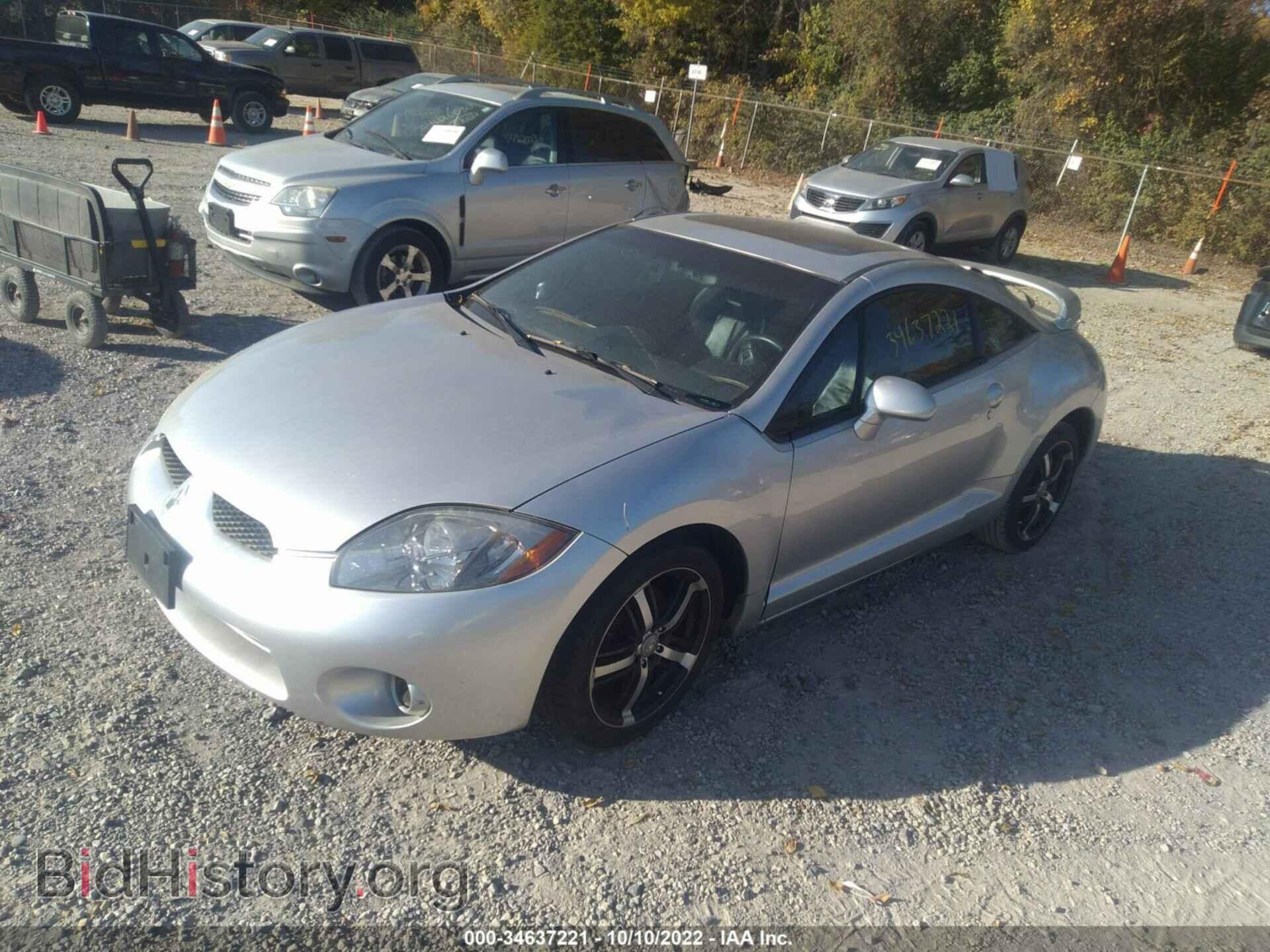 2006 MITSUBISHI ECLIPSE - VIN: 4A3AK34T26E004791 - Фото 2