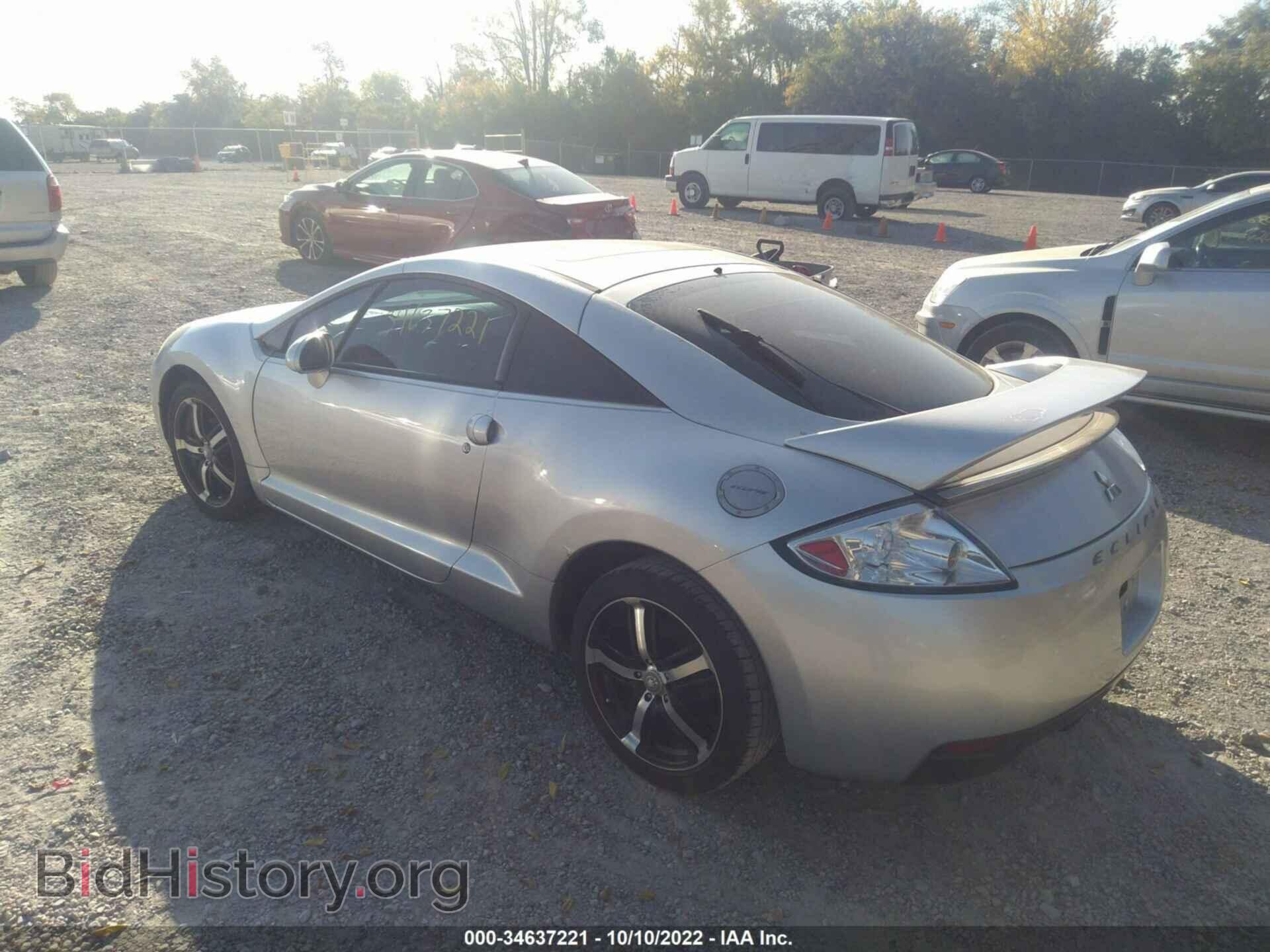 2006 MITSUBISHI ECLIPSE - VIN: 4A3AK34T26E004791 - Фото 3