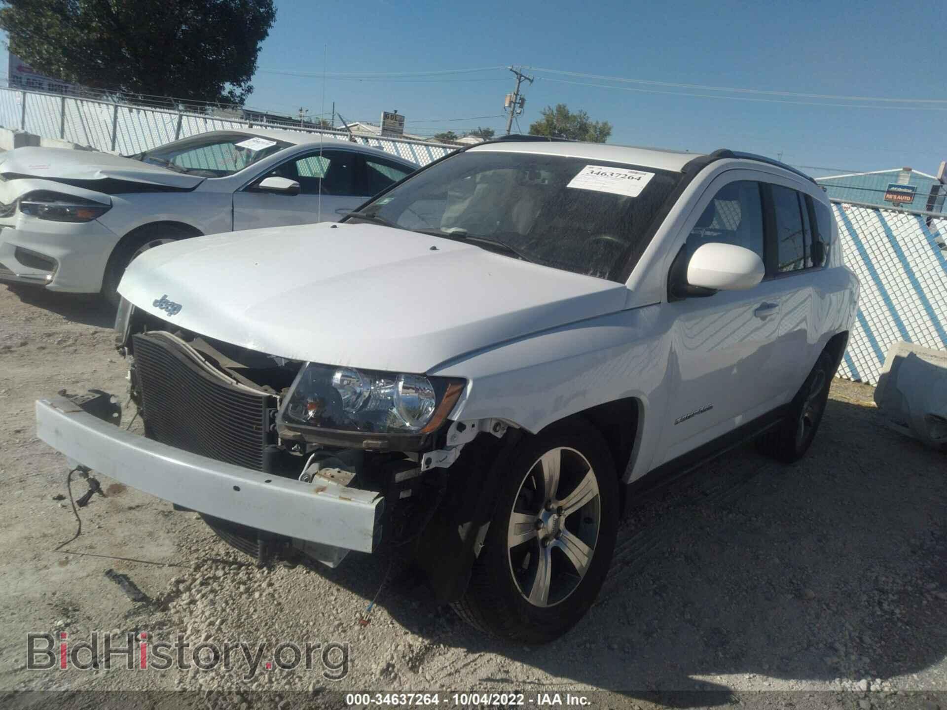 2016 JEEP COMPASS - VIN: 1C4NJCEA5GD720189 - Фото 2