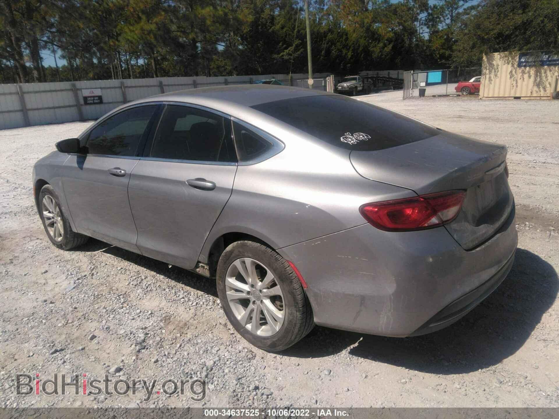 2016 CHRYSLER 200 - VIN: 1C3CCCAB8GN174115 - Фото 3